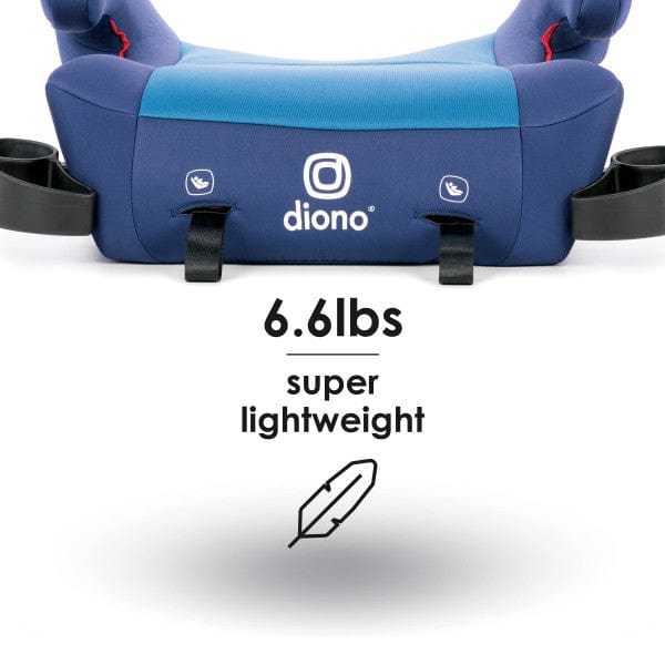Diono Solana 2 Booster Car Seat - High Back Booster for Kids 3-12 Years, Safety Certified for Cars - Perfect for School, Travel & Family Road Trips