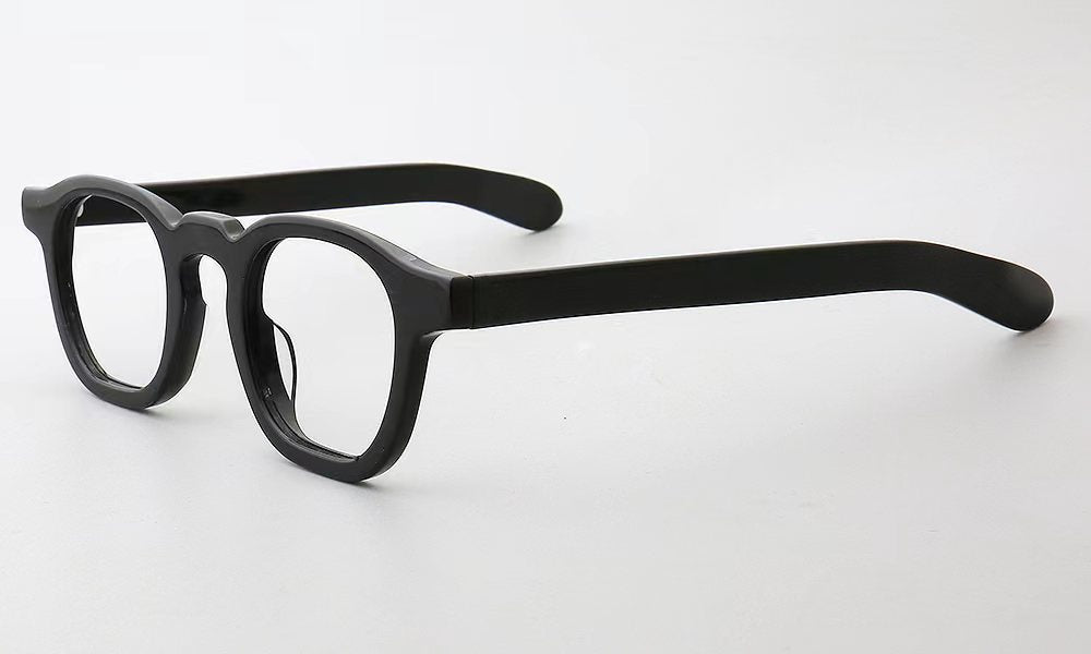 Stylish Acetate Round Glasses Frames YM PES55 - Lightweight & Durable Eyewear for Men & Women | Perfect for Reading, Driving & Fashion Accessories