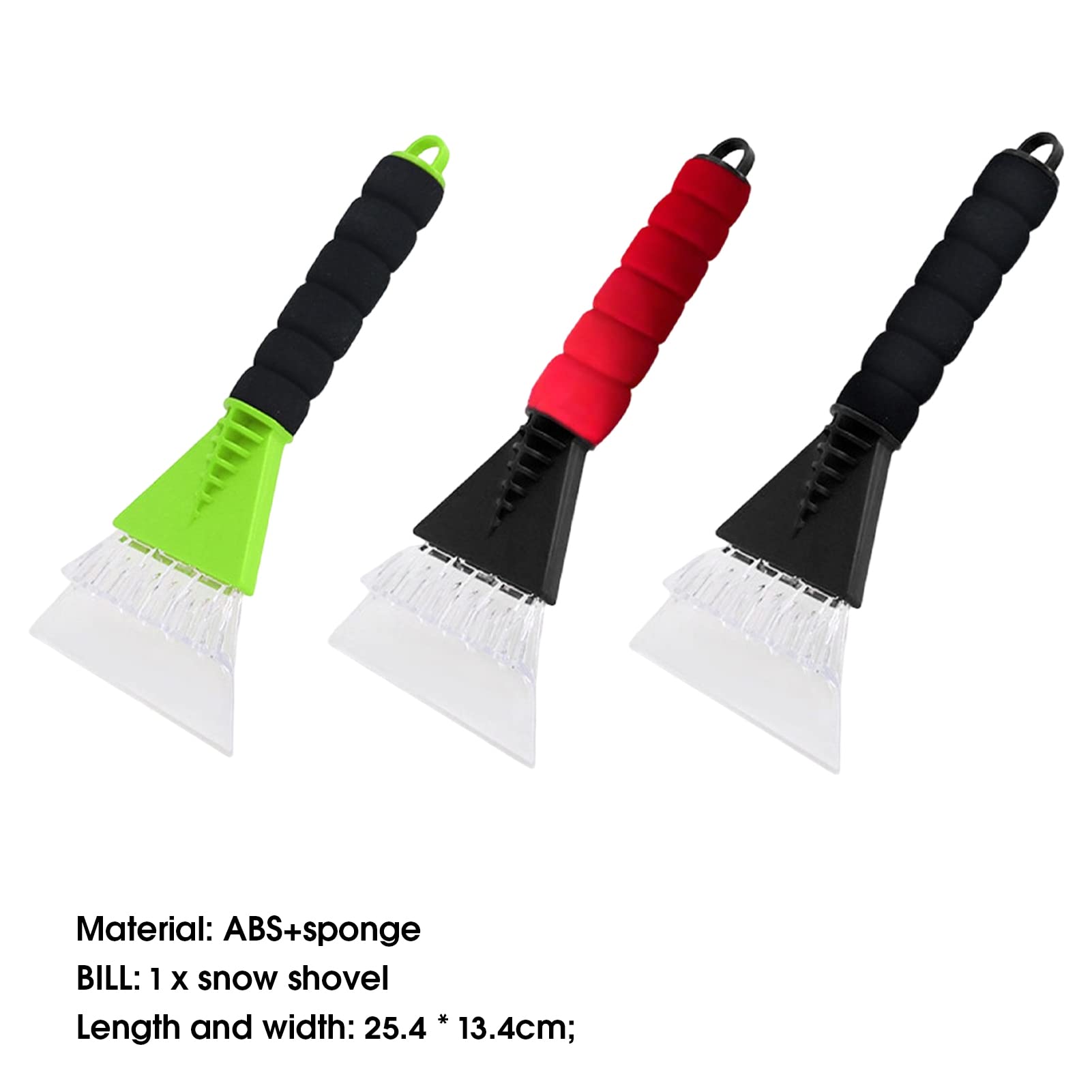 Premium Car Ice Scraper with Ergonomic Foam Handle - Heavy Duty Windshield Snow & Frost Remover for Cars, Trucks & SUVs - Perfect for Winter Mornings & Cold Weather Driving