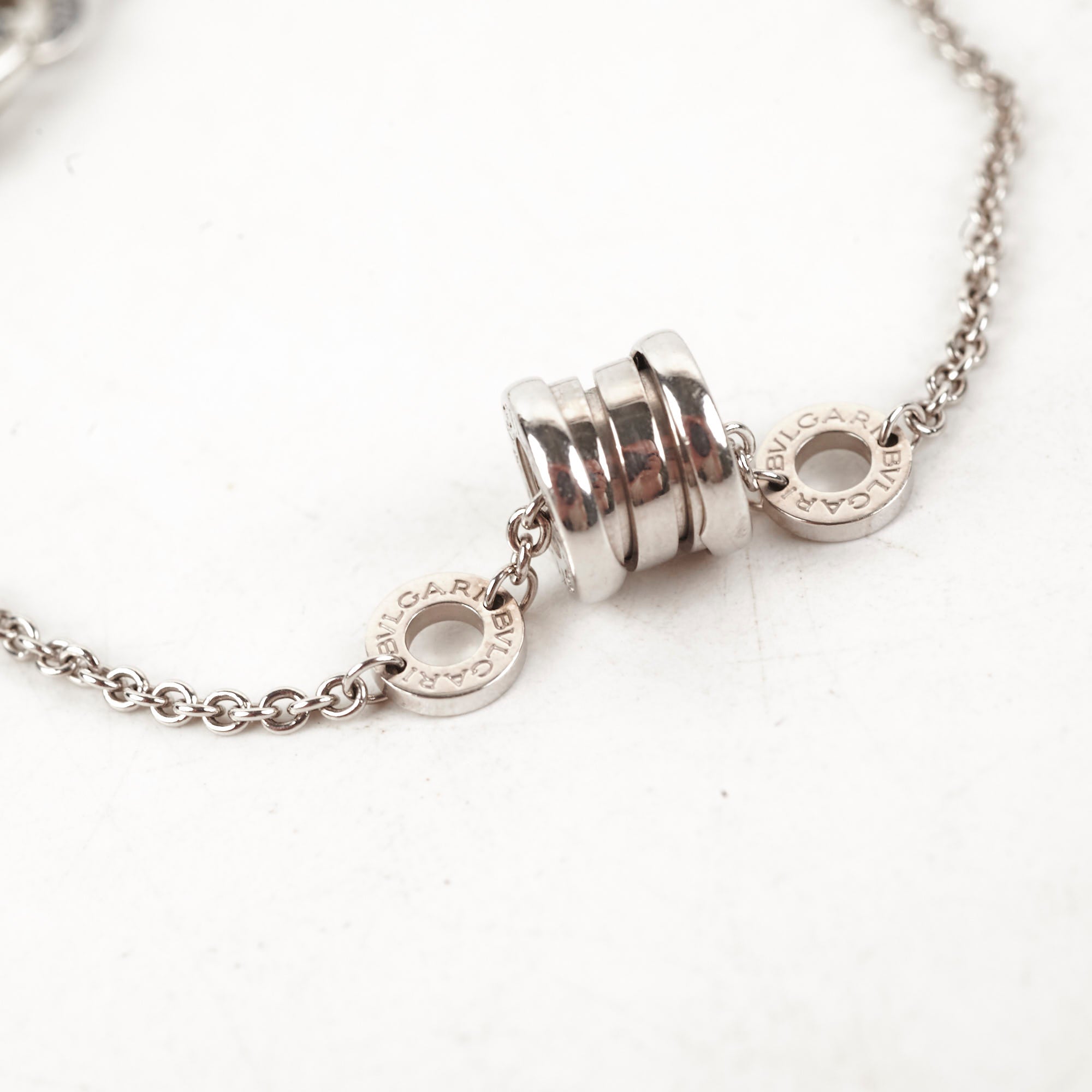 Bvlgari B Zero1 18k White Gold Bracelet for Women - Luxury Italian Jewelry for Gifts, Weddings & Special Occasions