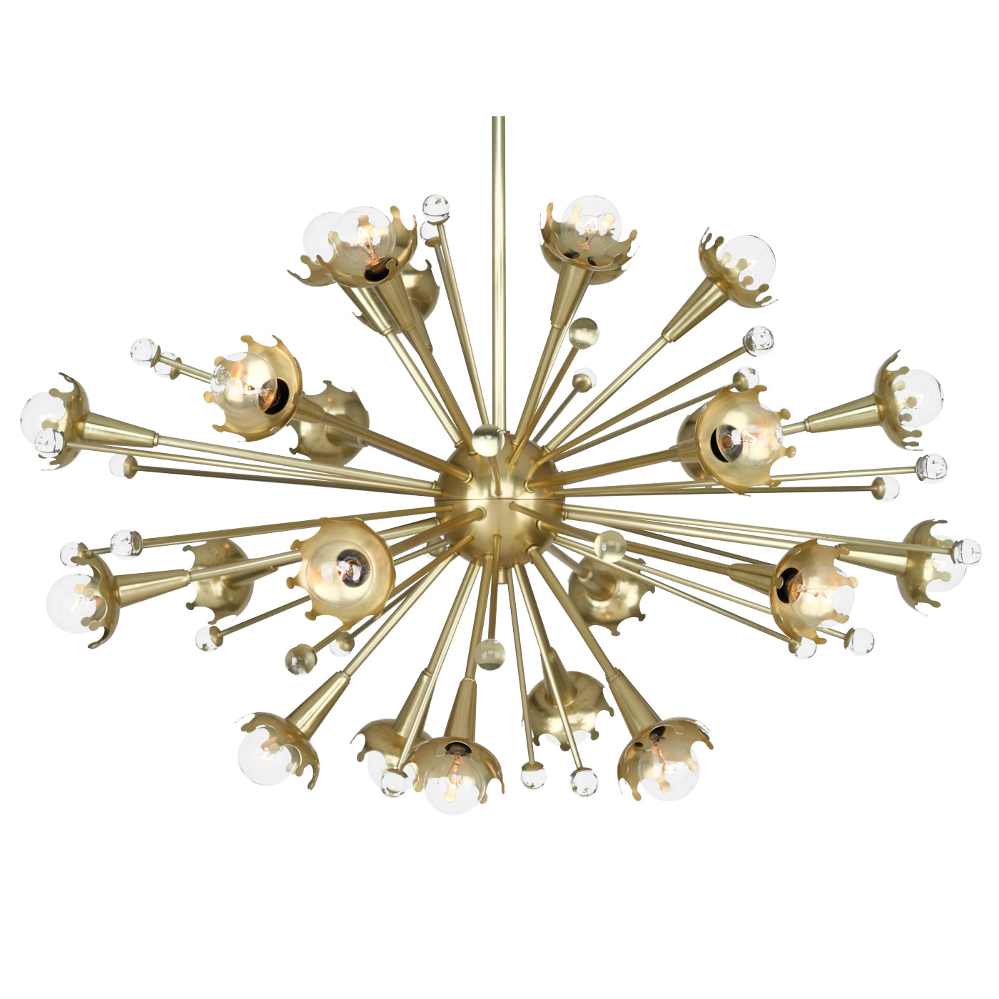 Stylish Sputnik Chandelier - Modern Ceiling Light Fixture for Living Room, Dining Room & Bedroom | Perfect for Home Decor & Interior Design