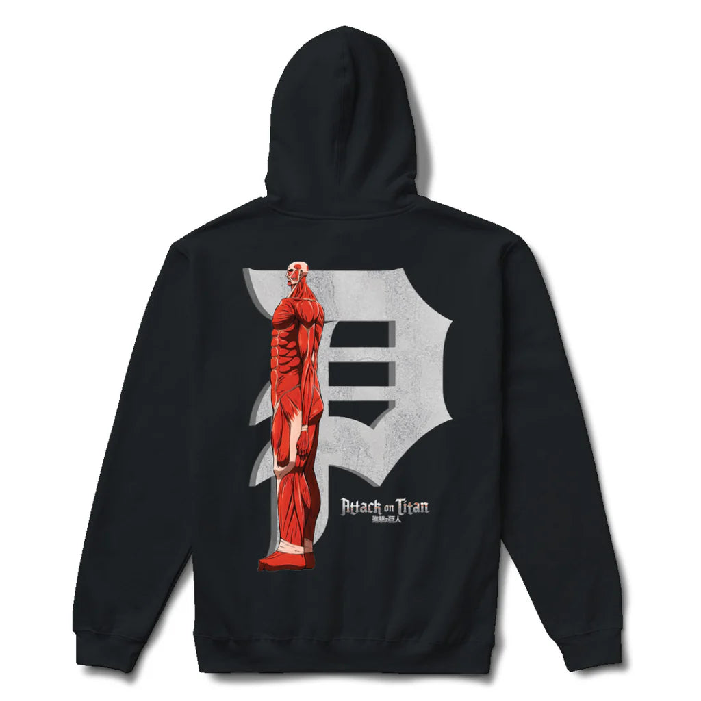 Primitive Hoody Colossal Dirty P Black - Men's Streetwear Hoodie for Urban Fashion & Skateboarding