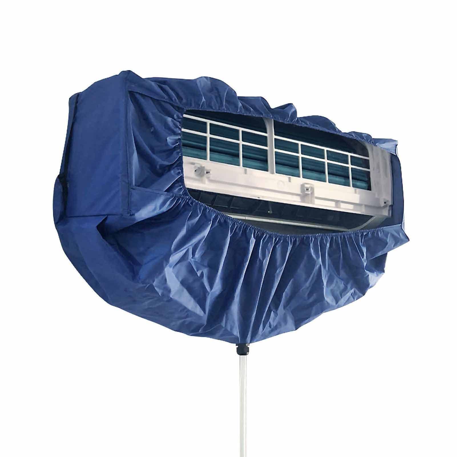 Waterproof Air Conditioner Cover for 1P-3P Units | Dustproof & Washable AC Protector Bag | Blue Color | Perfect for Indoor & Outdoor AC Protection During Cleaning & Storage