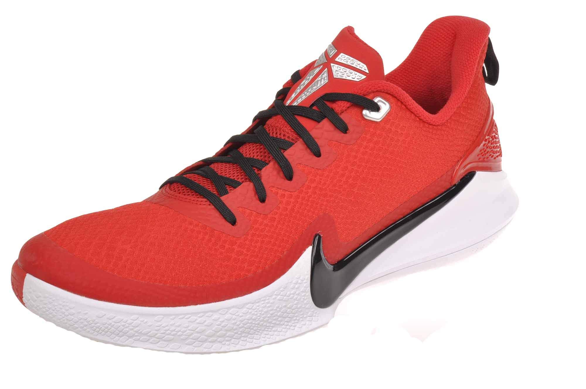 Nike Kobe Mamba Focus Basketball Shoes for Men - Red/White High-Performance Court Sneakers for Basketball Training and Games
