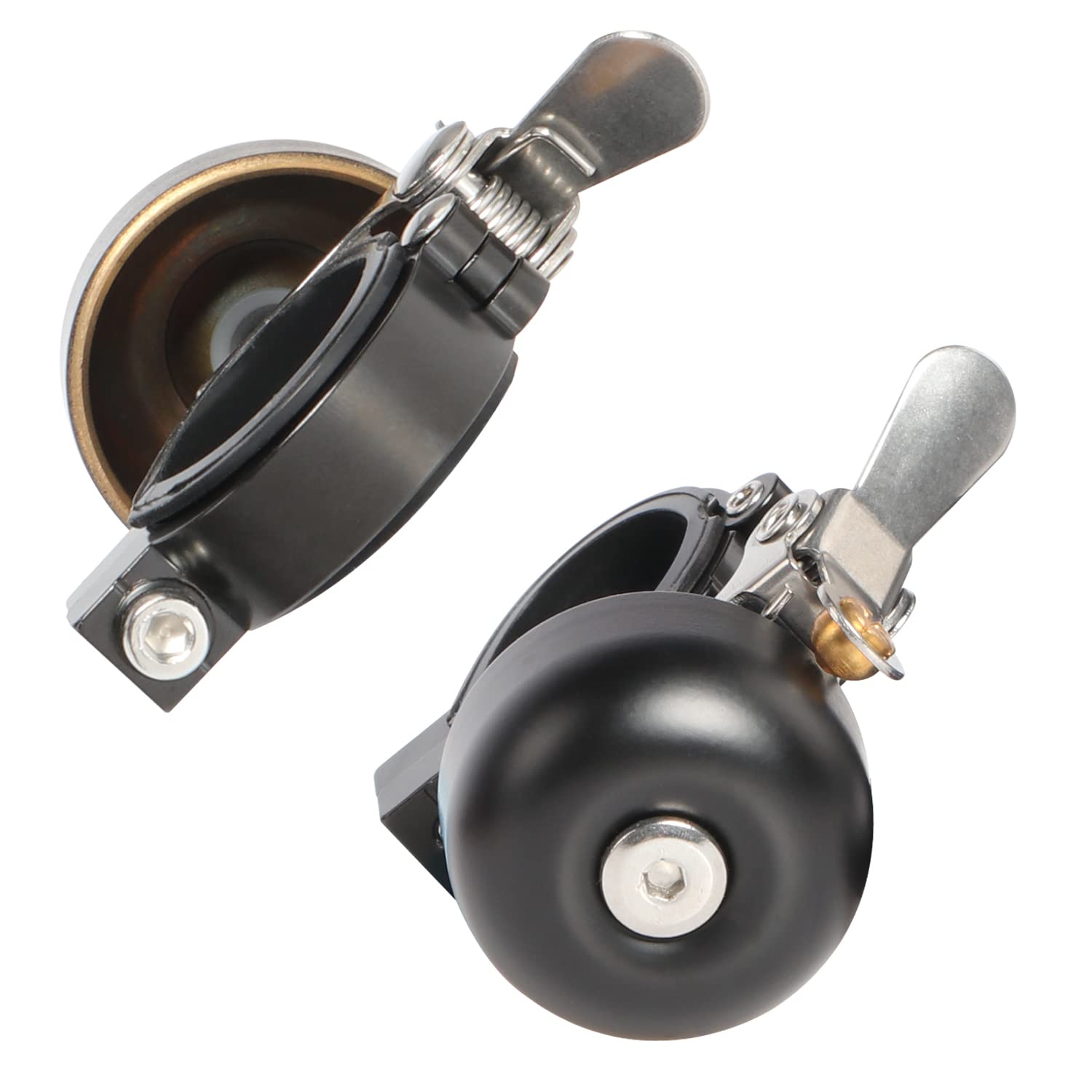 AVASTA Classic Brass Bicycle Bell - Loud Ringing Bike Bell for Road & Mountain Bikes, Durable Handlebar Bell with Multiple Color Options - Perfect for Commuting, Cycling Safety & Outdoor Adventures
