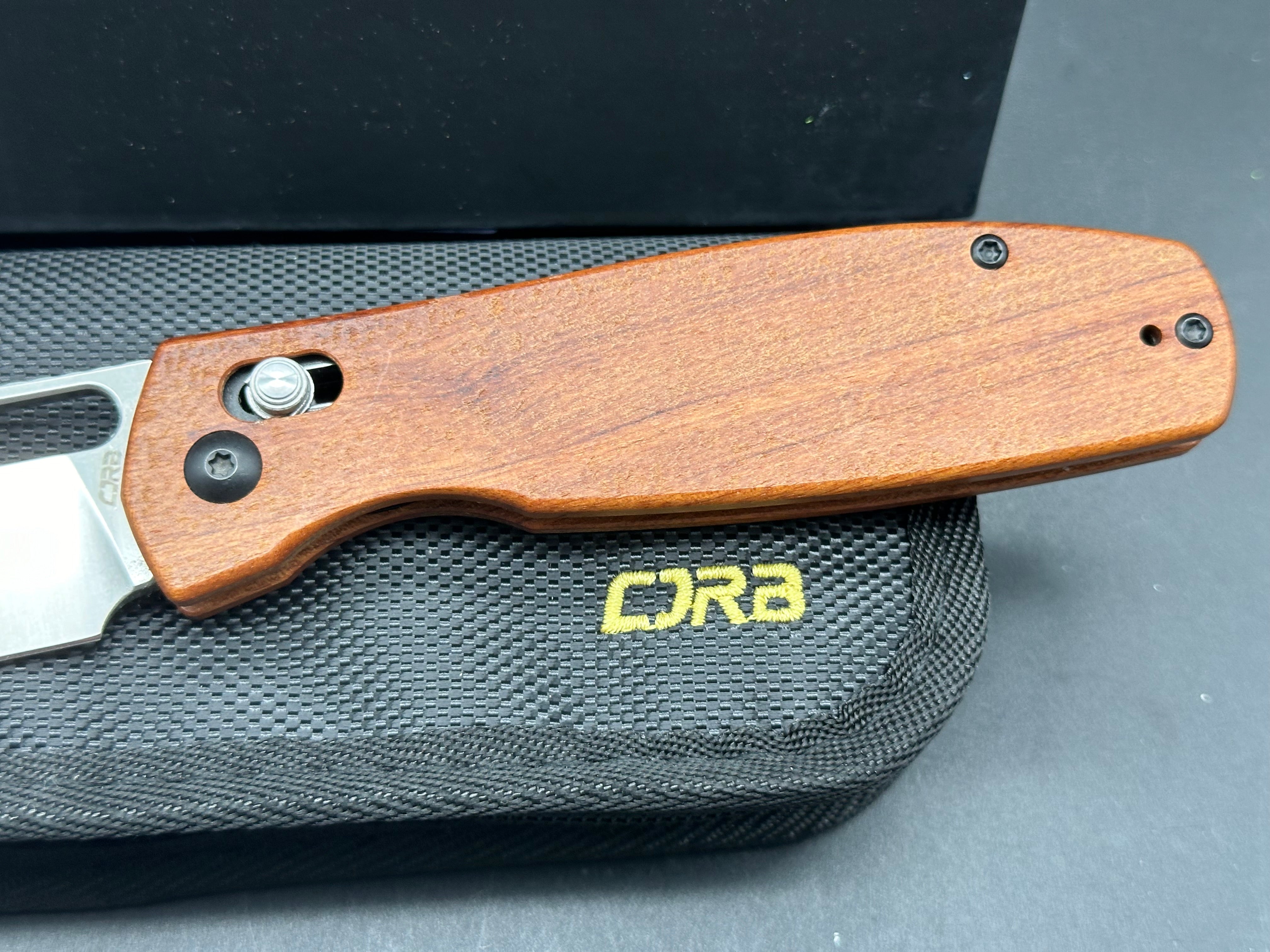 CJRB Prado Crossbar Lock Folding Knife - 3.75