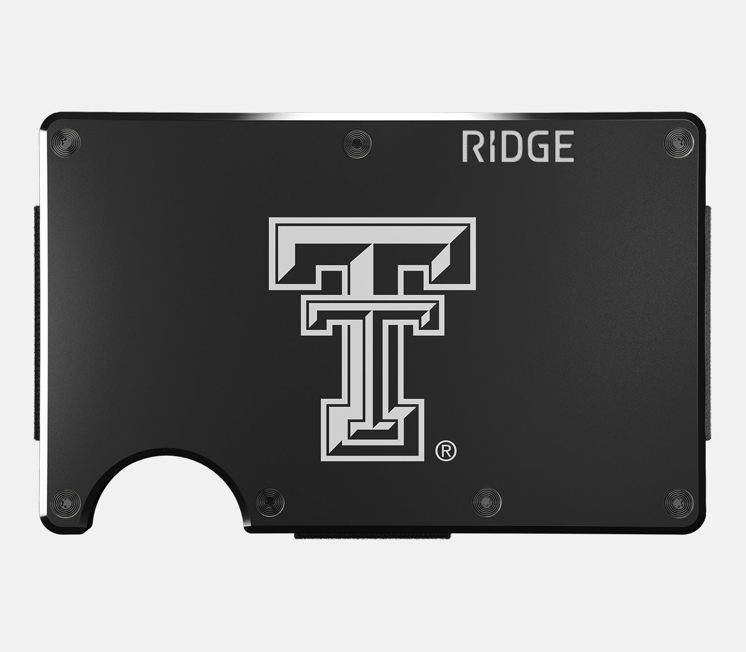 Ridge Wallet for Men - Slim RFID Blocking Minimalist Front Pocket Wallet - Texas Tech Red Raiders Edition - Perfect for Everyday Carry, Travel & Gifts