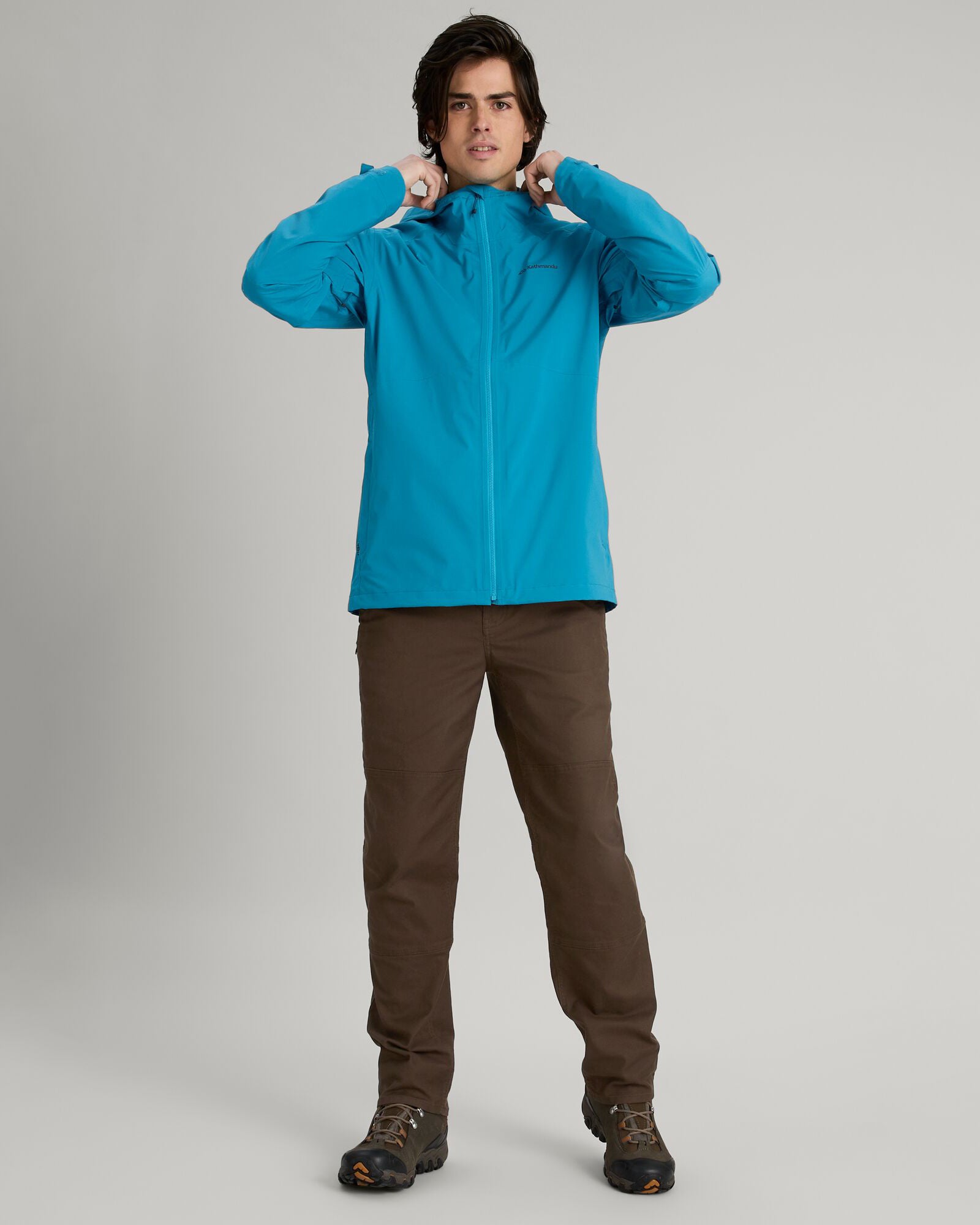 Men's Waterproof Trailhead Stretch 2.5 Layer Rain Jacket - Lightweight Hiking & Outdoor Raincoat for Camping, Backpacking & Mountain Adventures