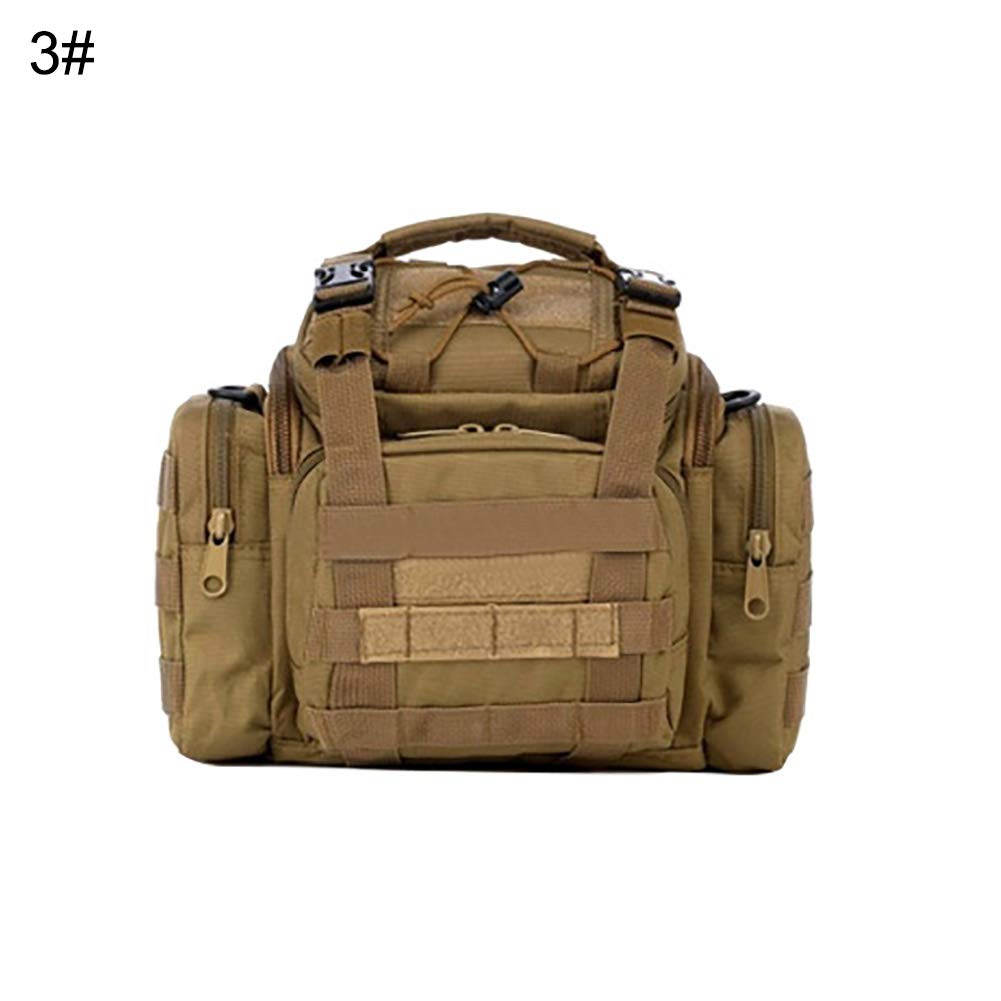 HaHawaii Waterproof Fishing Tackle Bag - Waist & Shoulder Pack with Reel & Lure Storage - Durable Gear Organizer for Saltwater & Freshwater Fishing