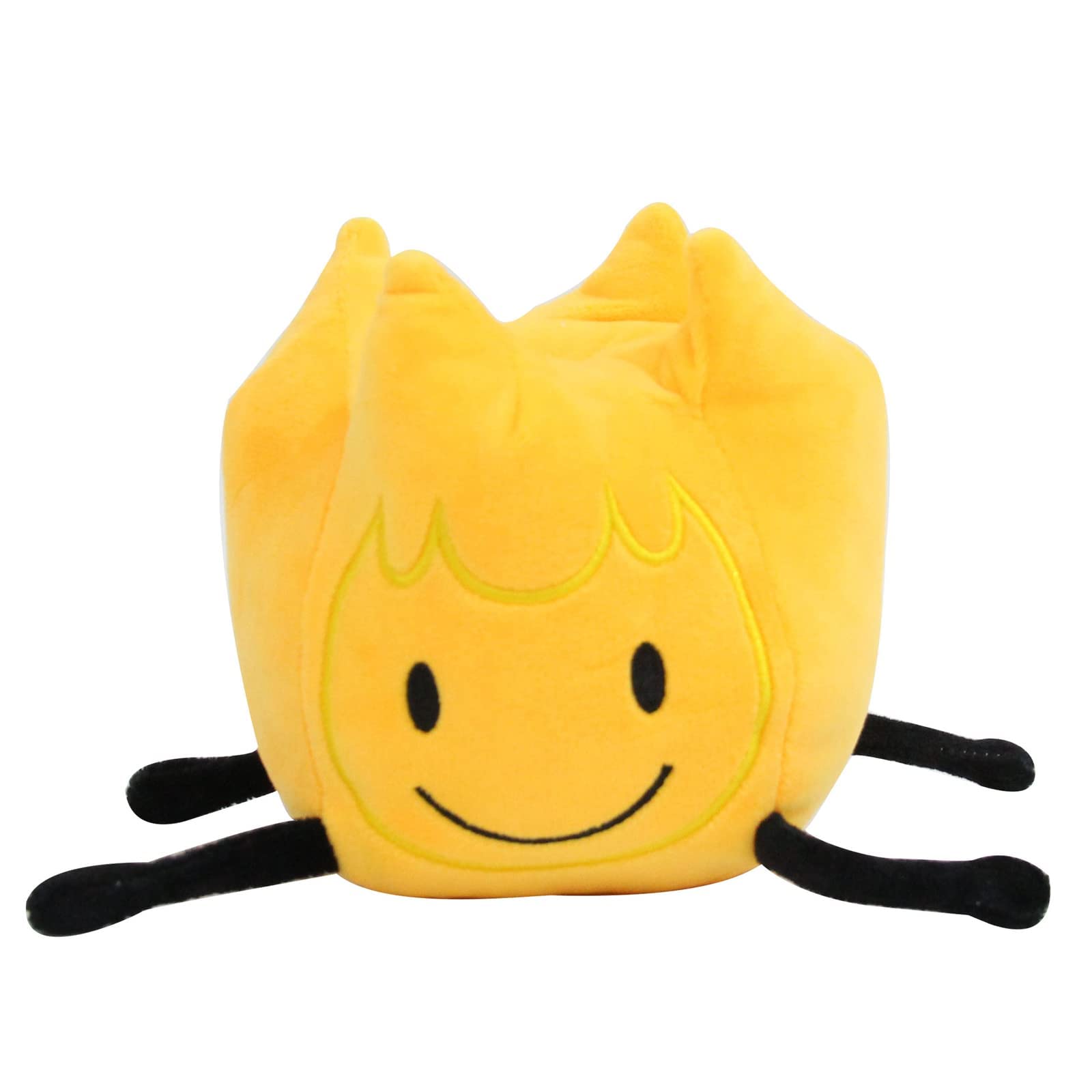 Battle for Dream Island Plush Toy - Soft BFDI Plushie with Flame Character Design | Perfect for Collectors, Gifts, and Cosplay Accessories