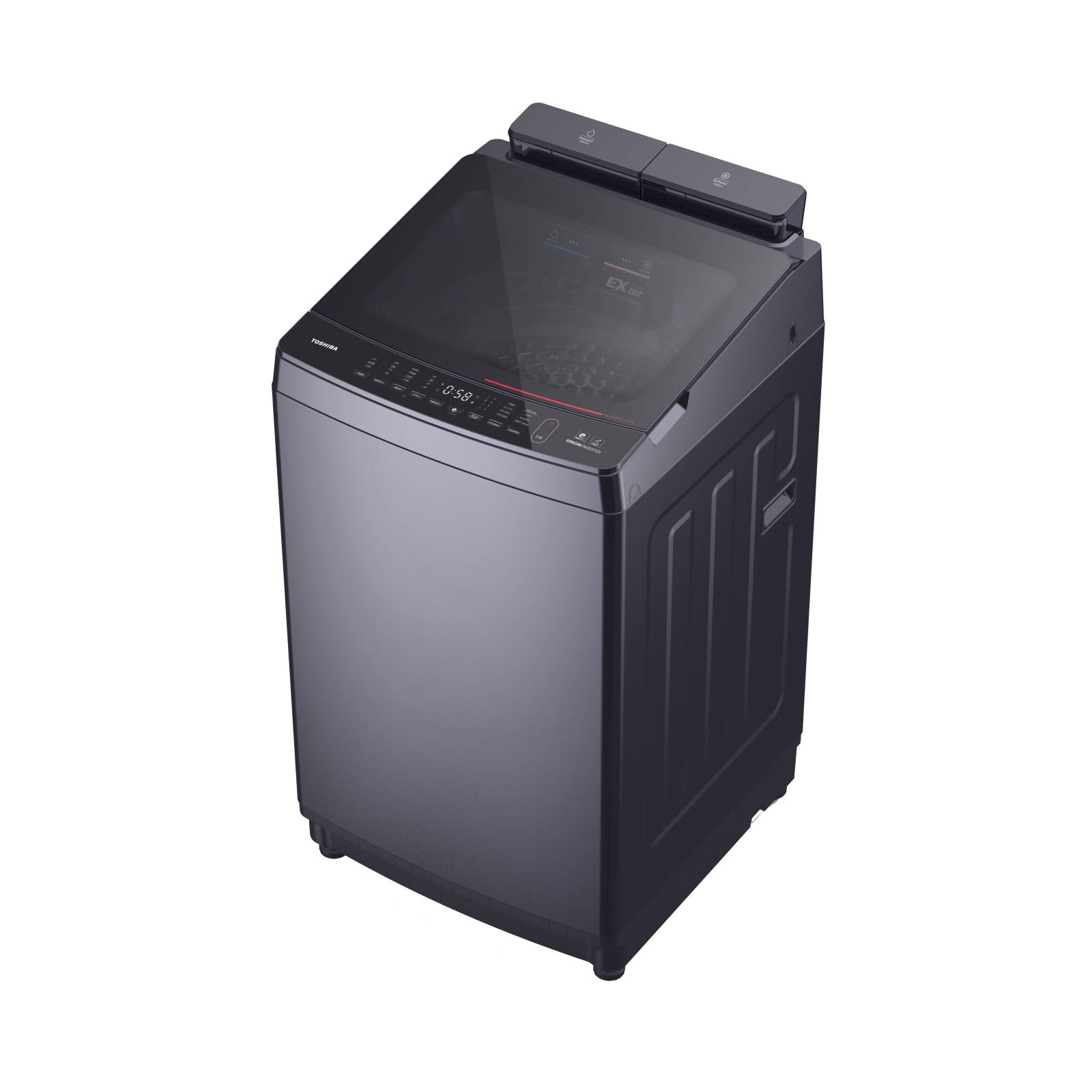 AW DUM1100JS 10KG Top Load Washing Machine - Energy Efficient Laundry Washer for Home, Apartment & Dorm Use