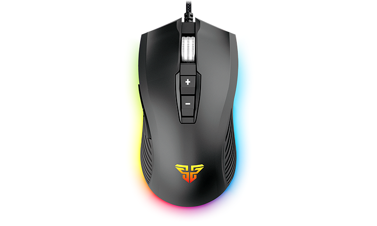 Fantech USB Gaming Mouse - High Precision Optical Sensor, Ergonomic Design for PC & Laptop Gamers - Perfect for FPS, MOBA & Esports Gaming