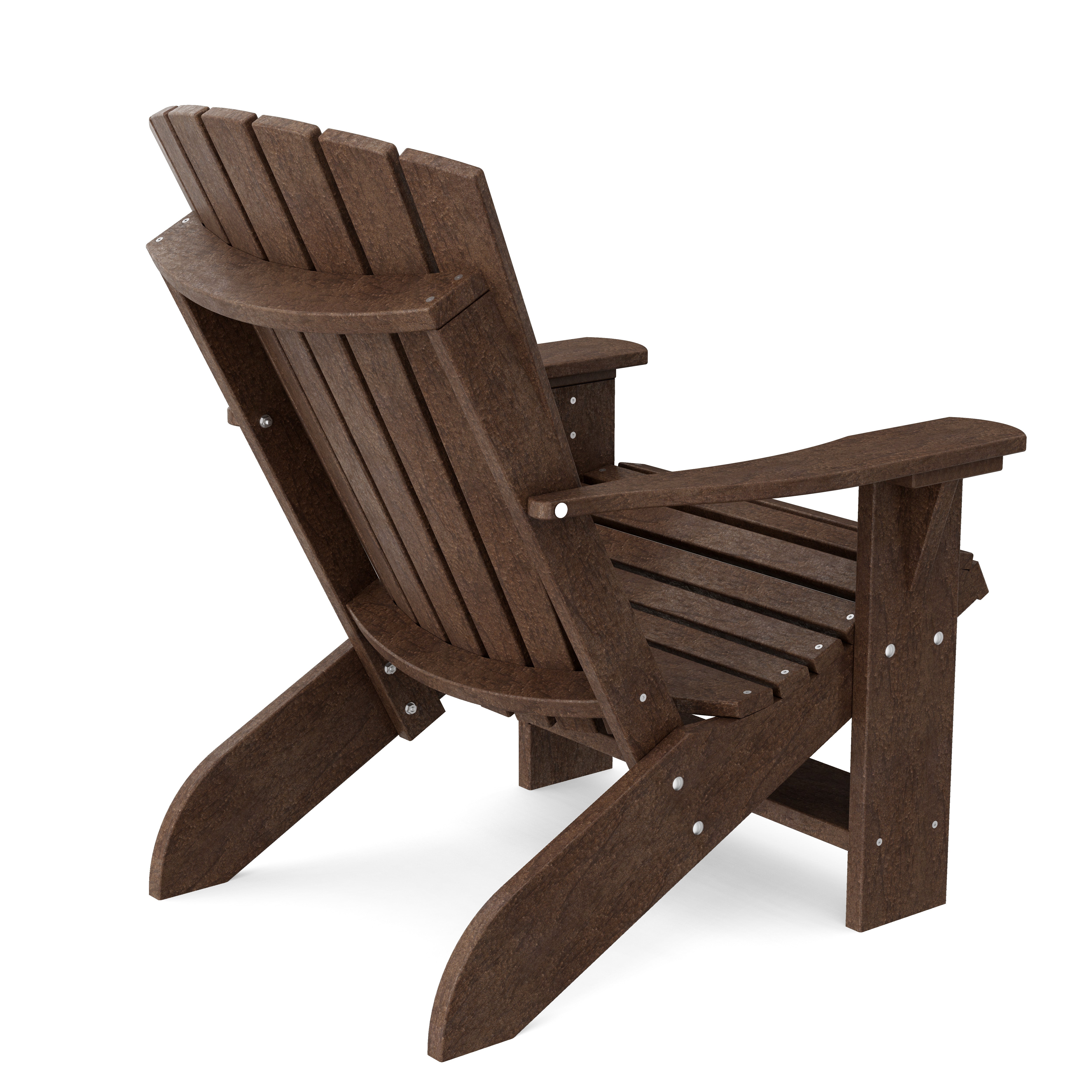 Premium Heritage Adirondack Chair - Solid Wood Outdoor Patio Furniture for Garden, Deck, Poolside & Backyard Relaxation