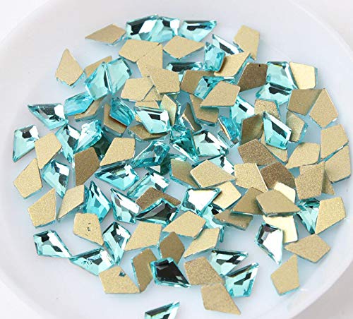 4x6mm Arrow Rhinestones for Nails - 3D Nail Art Crystals, Nail Jewel Accessories for Women, DIY Craft Rhinestone Decorations | Perfect for Manicures, Nail Extensions, and DIY Jewelry Making