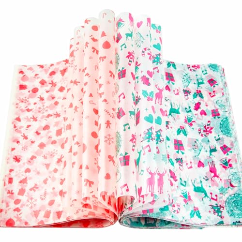 Red & Pink & Blue-Green Xmas