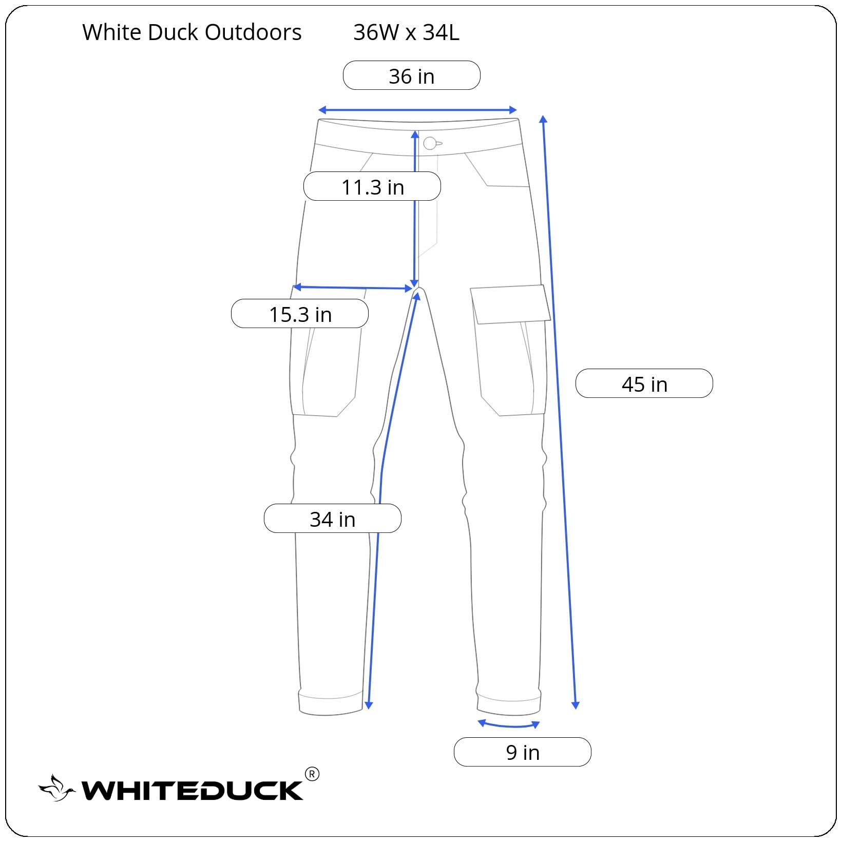 WHITEDUCK Men's Tactical Pants - Ripstop Stretch Water Resistant Cargo Work Pants with 13 Pockets for Military, Hiking & Outdoor Activities | Durable & Comfortable for Work, Camping & Adventure