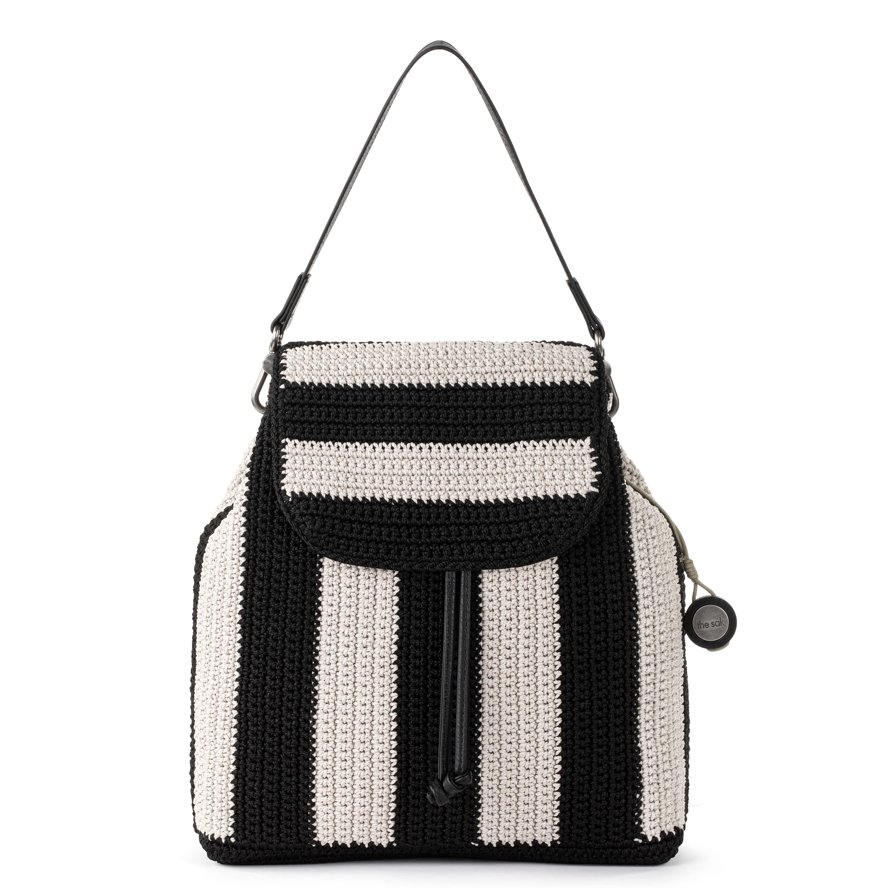 Hand Crochet - Black Stripe
