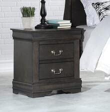 Knocbel Traditional Nightstand with 2 Drawers & Metal Handles - Fully Assembled Bedside Table for Bedroom, Living Room, Entryway - 21