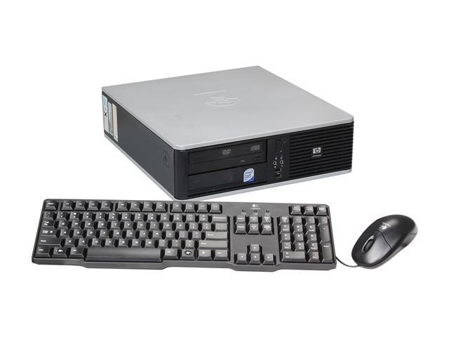 HP Elite 8000 SFF Business Desktop Computer - Intel Core 2 Duo 2.93GHz, 4GB RAM, 160GB HDD, Windows XP Pro (Keyboard & Mouse Included) - Perfect for Office Work, Home Computing & Small Business Use