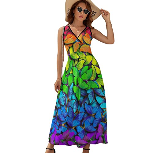 Rainbow Multicolored Butterflies