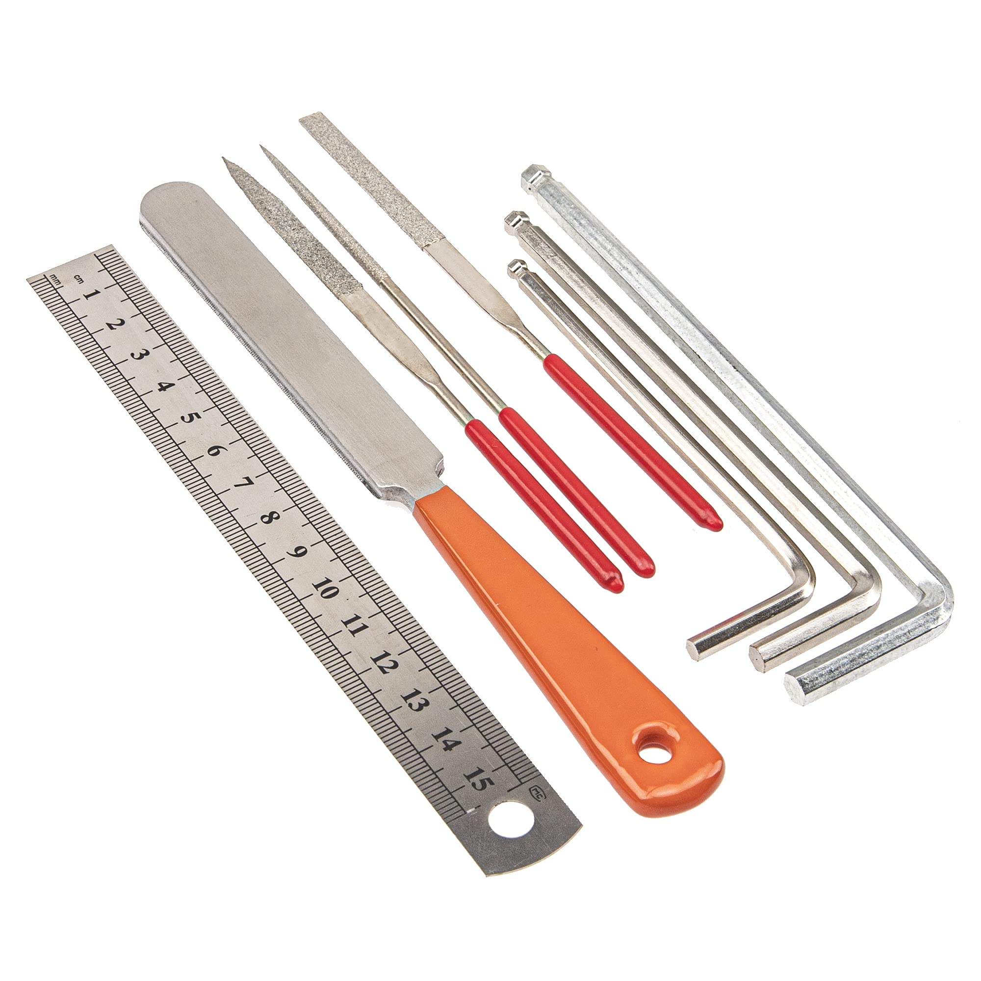 20Pcs Professional Guitar Tool Kit - String Winder, Cutter, Action Ruler & Maintenance Tools for Guitar Repair | Perfect for Musicians, Luthiers & Guitar Enthusiasts | Home, Studio & Stage Use