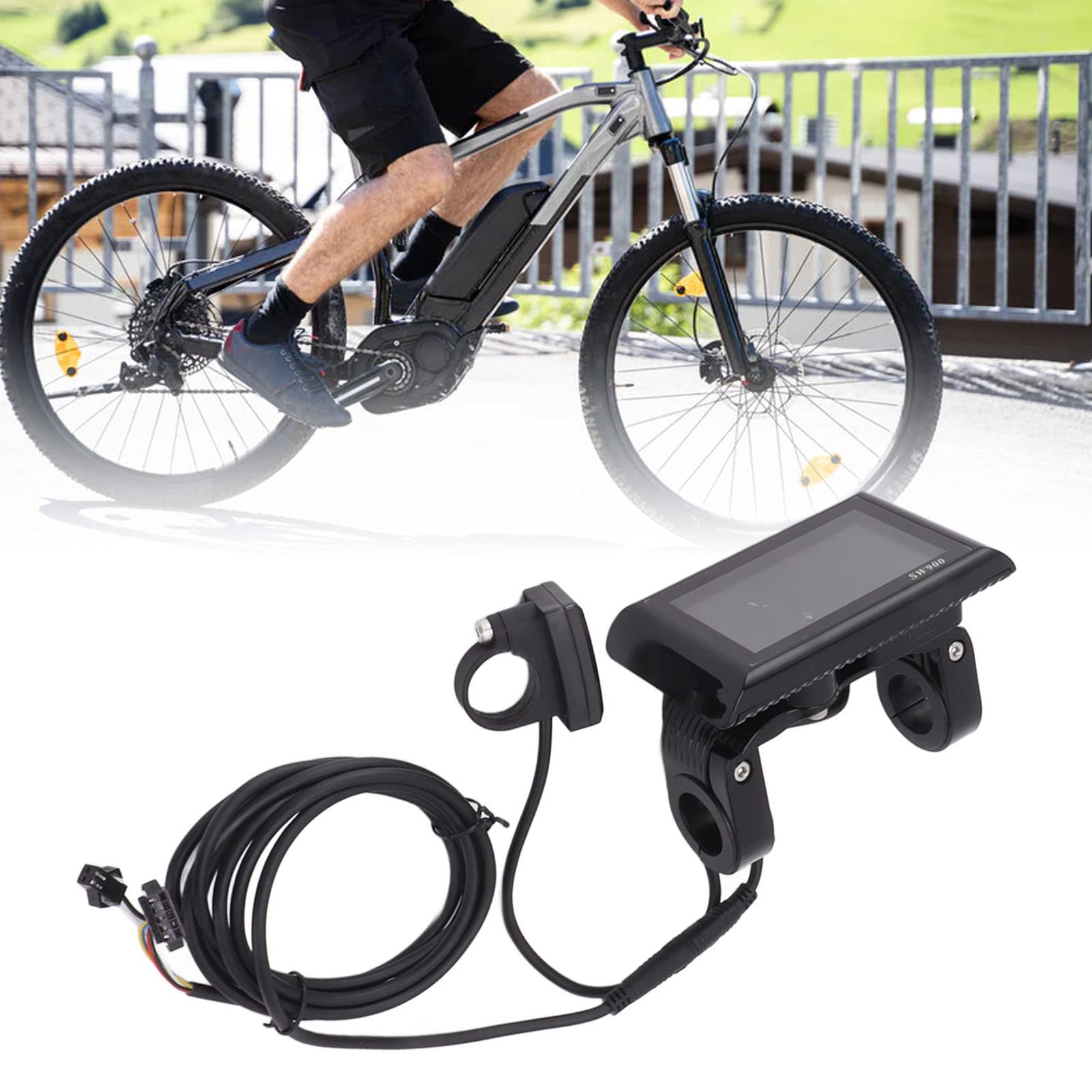 Tbest SW900 Electric Scooter LCD Display Meter Control Panel - Waterproof & Bright Screen for Easy Speed & Battery Monitoring - Perfect for Commuting, Off-Roading & Urban Travel