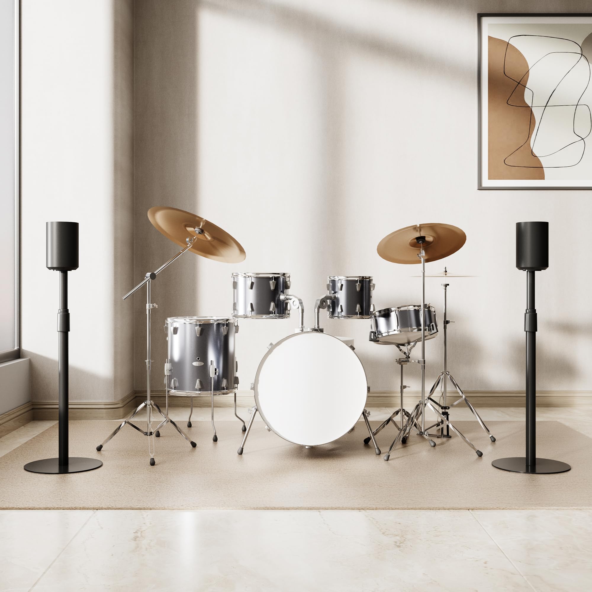 Adjustable Height Speaker Stands for SONOS Era 300 & Era 100 - 42.6