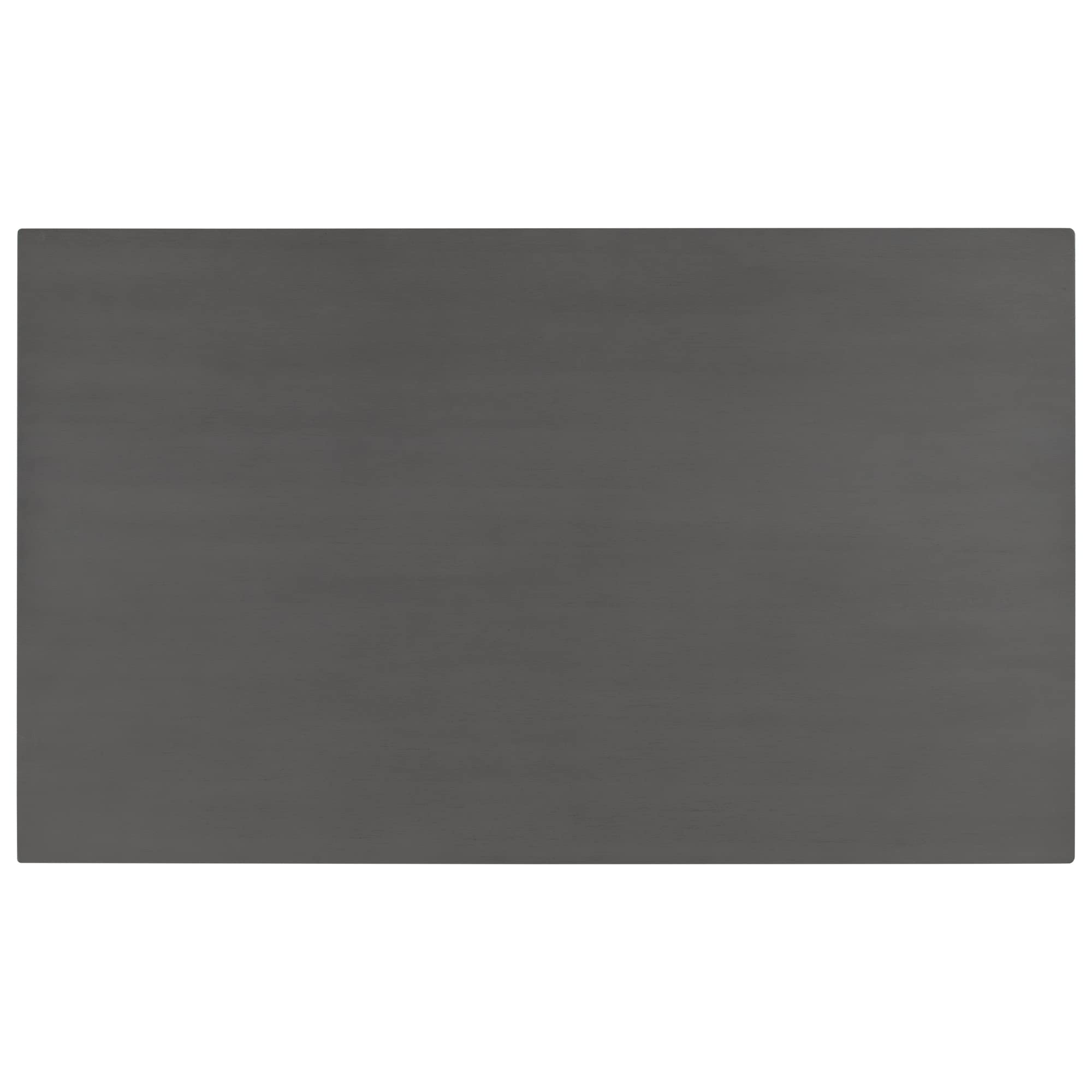 Farmhouse Dining Room Table Set with Bench and 6 Chairs - Solid Wood Kitchen Table & Upholstered Seating in Dark Grey - Perfect for Family Dinners, Entertaining Guests & Cozy Kitchen Gatherings