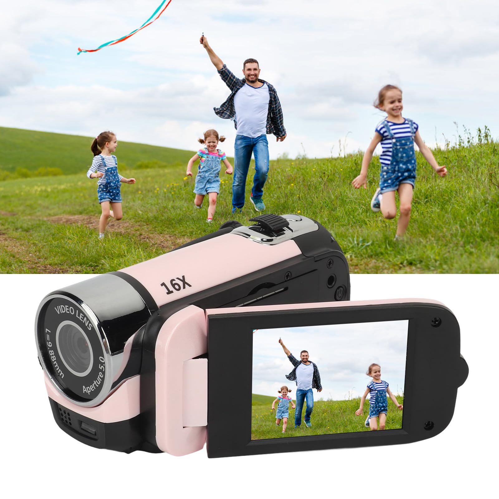 1080P 16MP Digital Video Camera Camcorder with 2.4