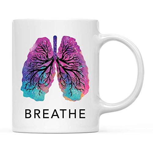 Breathe Watercolor Lungs