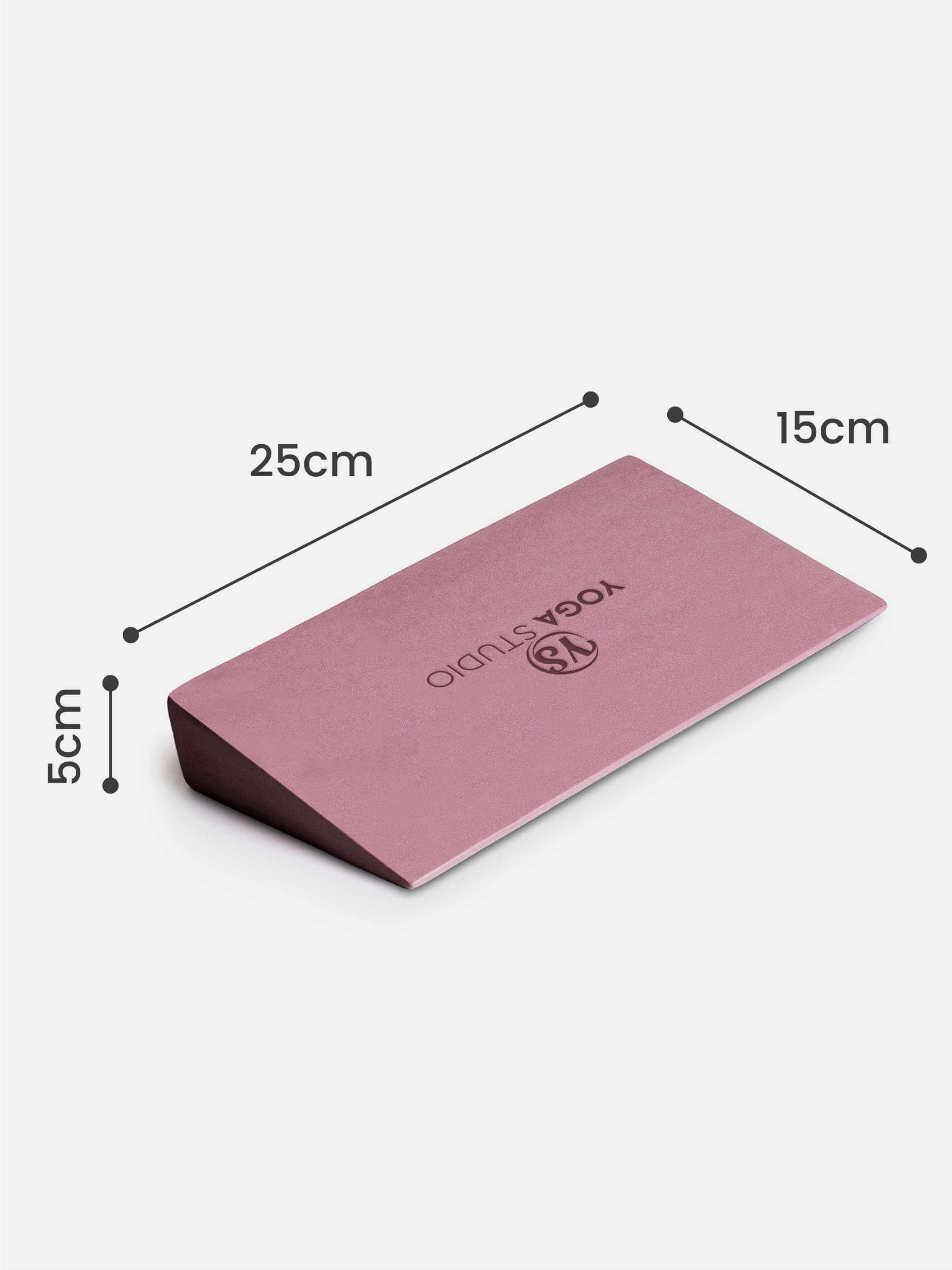 Premium EVA Foam Yoga Wedges - Non-Slip Yoga Props for Alignment & Support - Perfect for Home Workouts, Pilates & Yoga Studio Practice