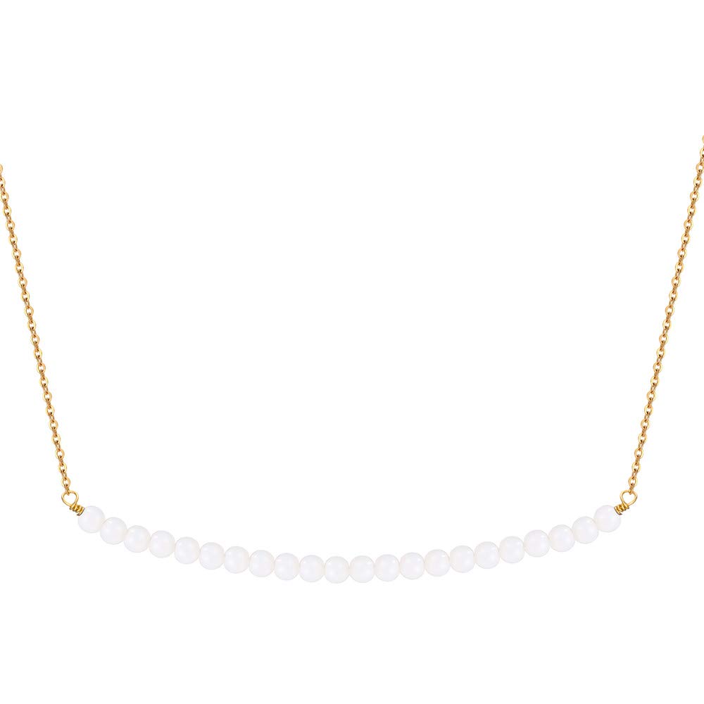 Pearl Pendant Necklace for Women - Elegant Birthday Gift Jewelry with Sterling Silver Chain | Perfect for Anniversaries, Mother's Day & Special Occasions