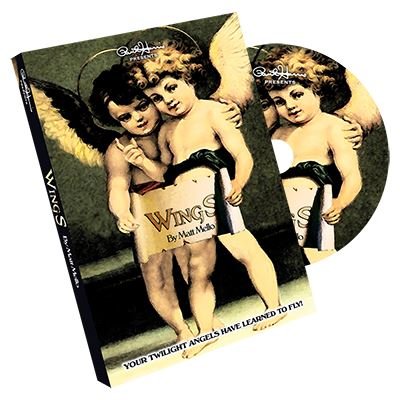 Paul Harris Presents Wings (Red) by Matthew Mello - Premium Magic Trick for Close-Up Performances & Stage Shows