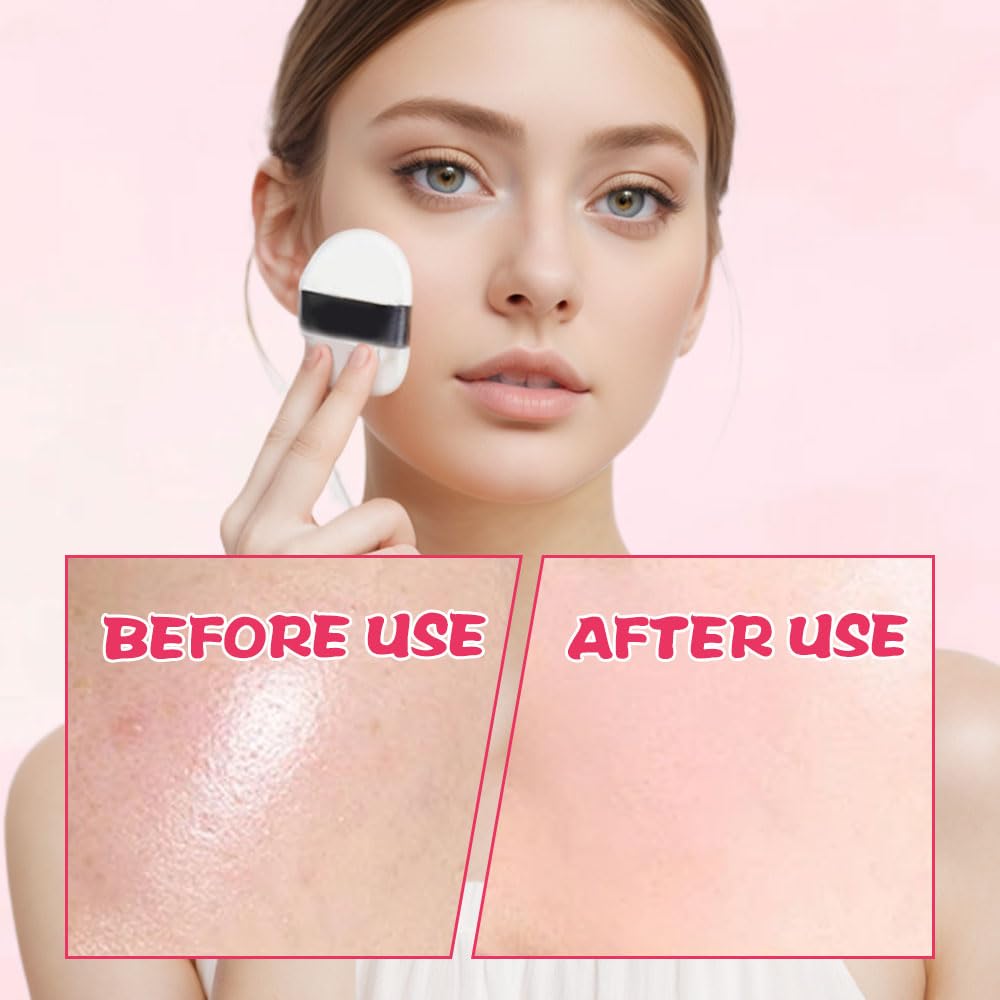 Upgrade Pink Blurring Setting Powder - Waterproof Makeup Finishing Powder for All Skin Tones (Light Pink, Large Size) | Perfect for Daily Wear, Photo Shoots & Special Occasions