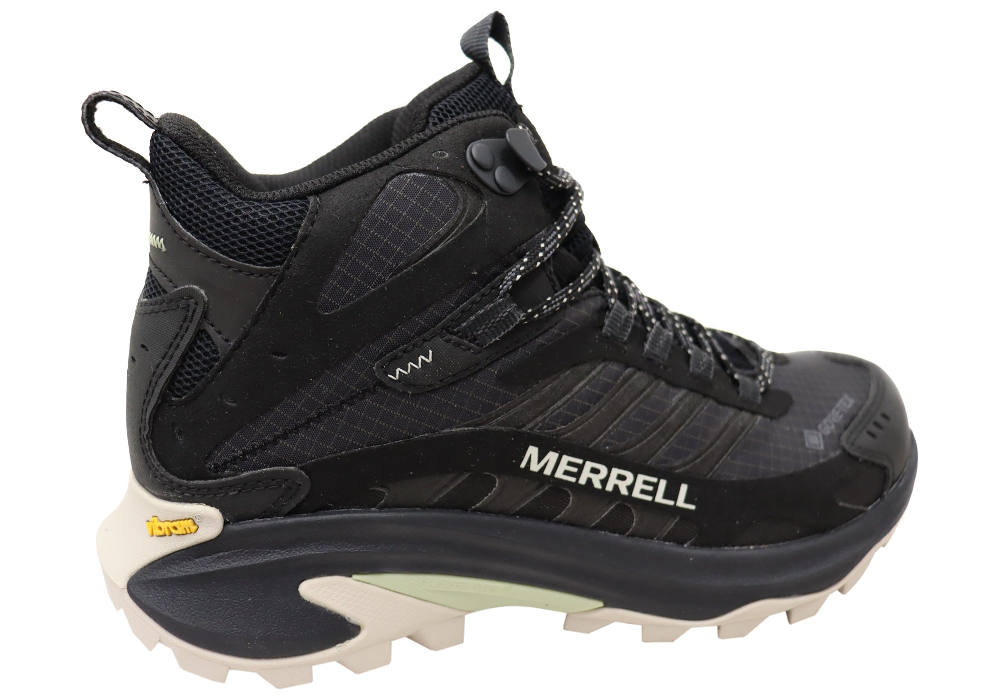 Merrell Women's Moab Speed 2 Mid Gore-Tex Waterproof Hiking Boots - Comfortable & Durable Lace-Up Outdoor Shoes for Trail Walking, Camping & Backpacking