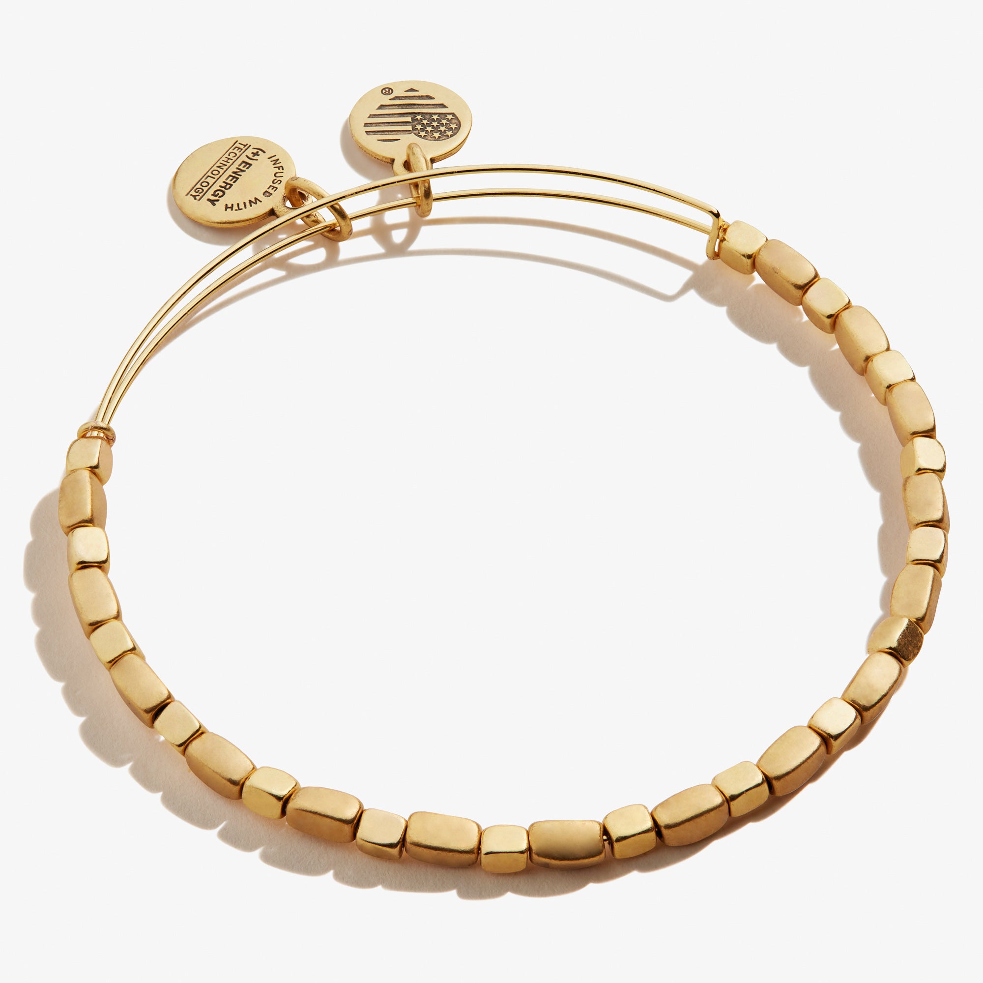 Elegant Metal Beaded Bangle Bracelet for Women - Fashion Jewelry Gift for Party, Wedding & Everyday Wear