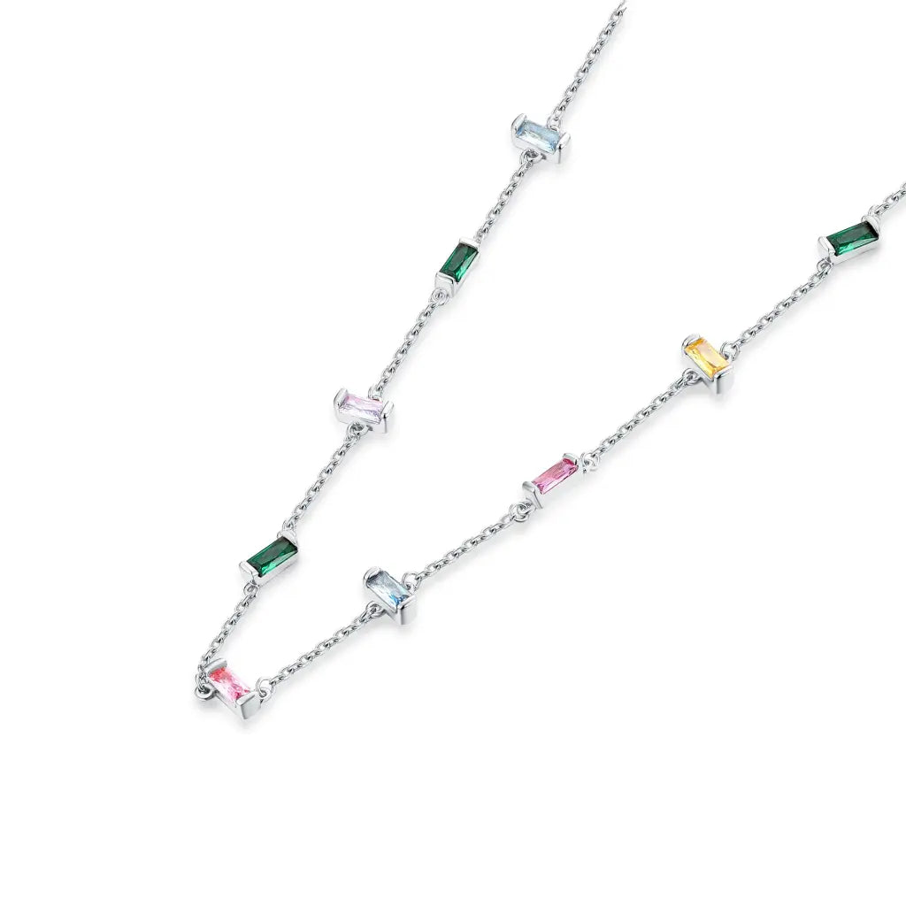 Vibrant Rainbow Sprinkles Choker Necklace | Colorful Beaded Party Jewelry for Women & Teens | Perfect for Festivals, Raves & Costume Accessories