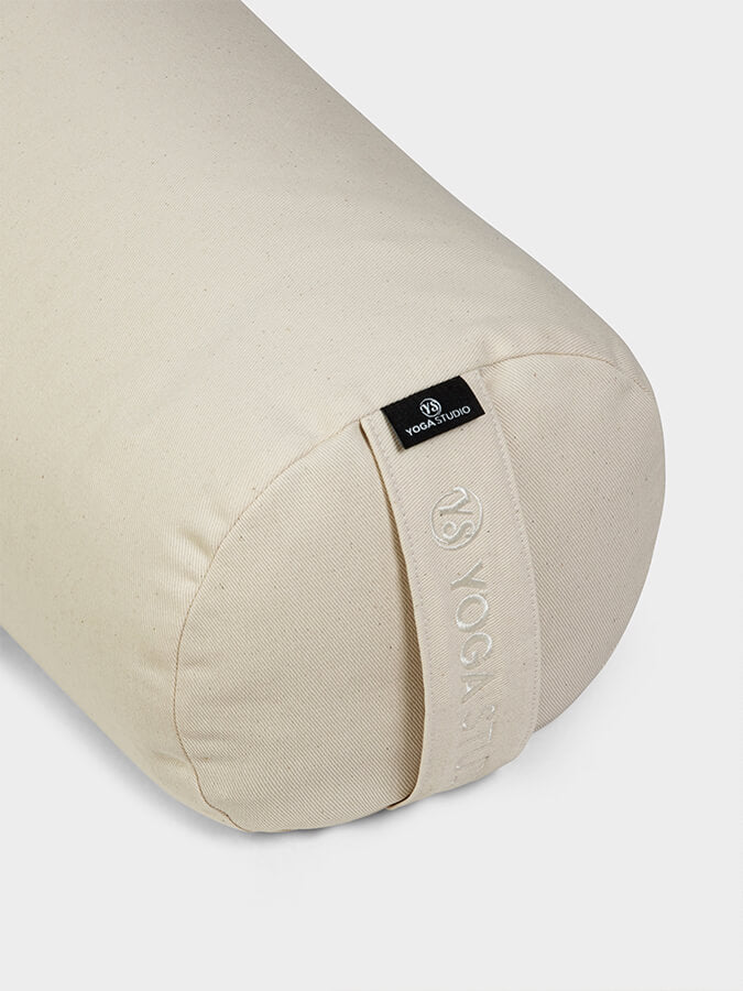 Organic Buckwheat Meditation Bolster Cushion for Yoga & Zen Relaxation - Eco-Friendly Support Pillow for Meditation, Yoga Studio, and Home Decor