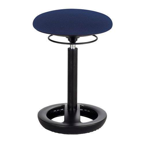 Safco Twixt Mid Active Seating Chair - Adjustable Height Ergonomic Office Chair for Standing Desks - Perfect for Home Office, Coworking Spaces & Productivity Workstations