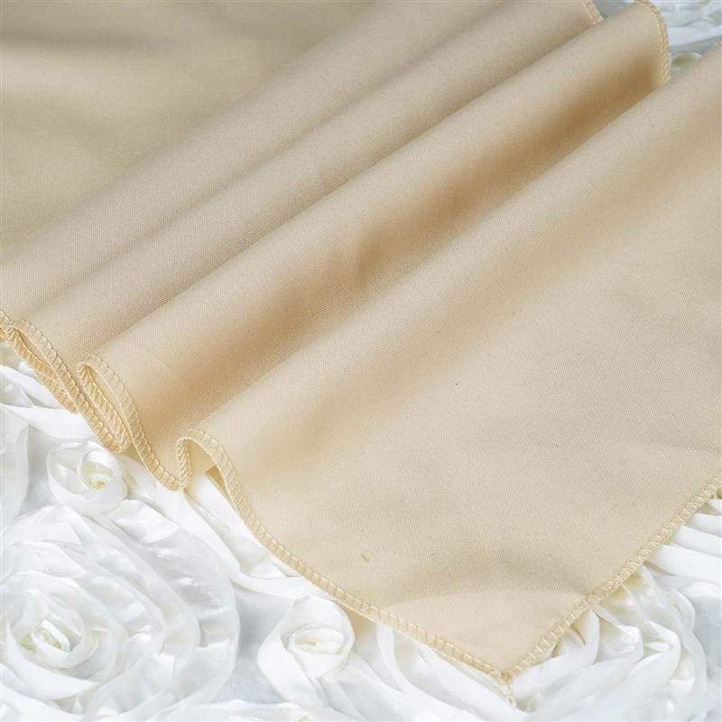12x108 Inch Polyester Table Runner for Wedding Decorations - Elegant Dining Table Cover for Parties, Banquets, and Special Events
