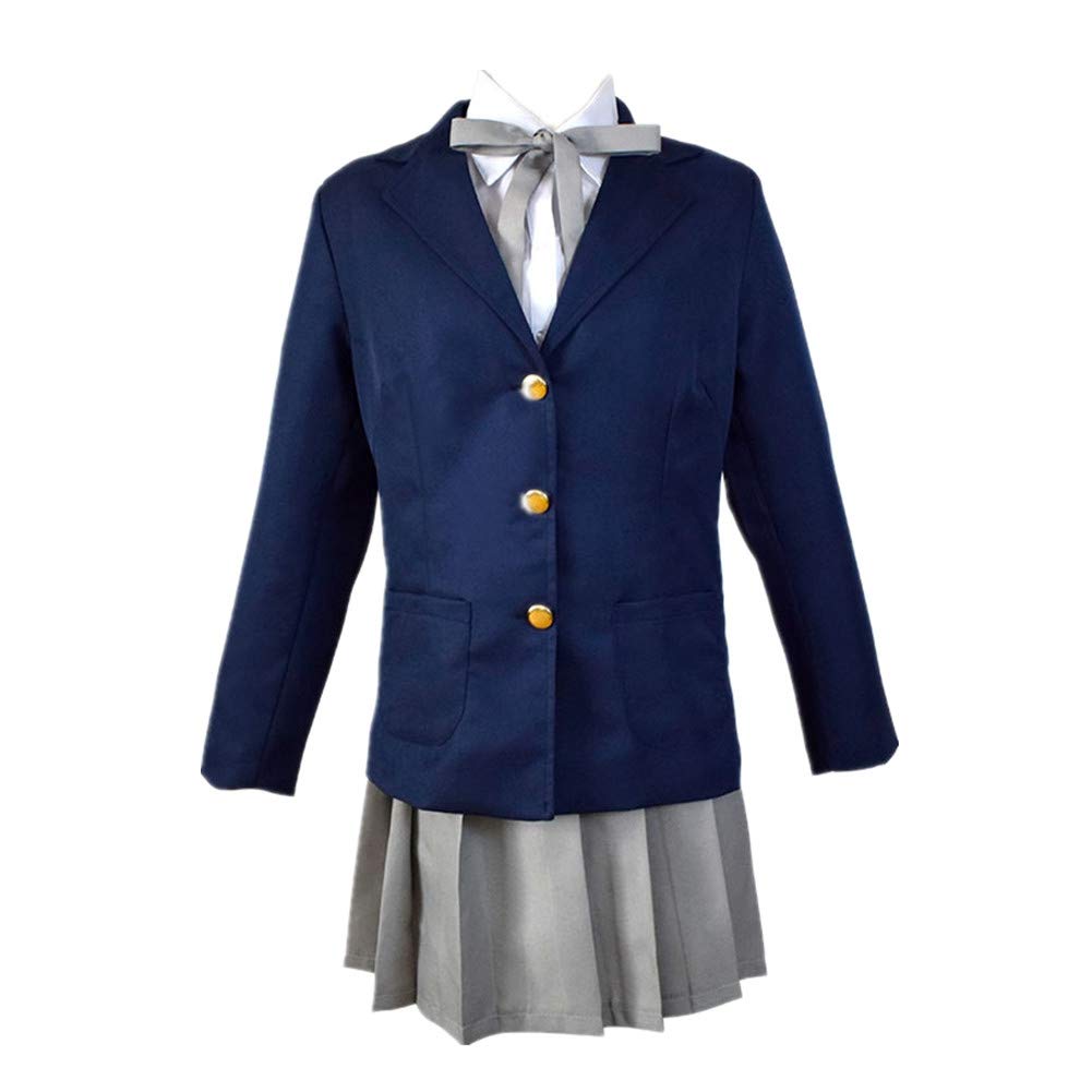 Hirasawa Yui Akiyama Mio Anime Cosplay Costume - Adult School Uniform Outfit Dress for K-ON! Fans | Perfect for Conventions, Halloween & Cosplay Events