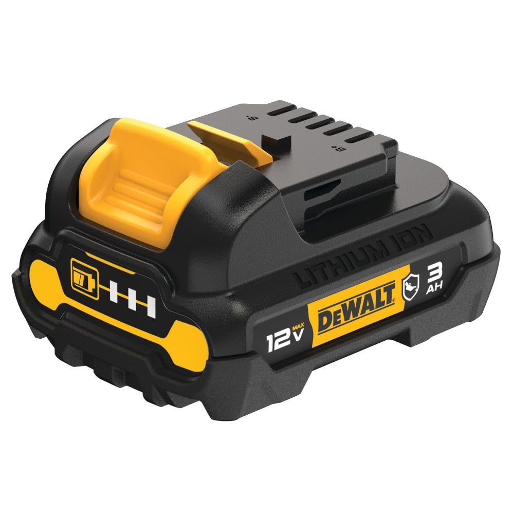 12V MAX Oil-Resistant 3Ah Lithium-Ion Battery - Power Tools, Outdoor Equipment & Emergency Backup Power Supply