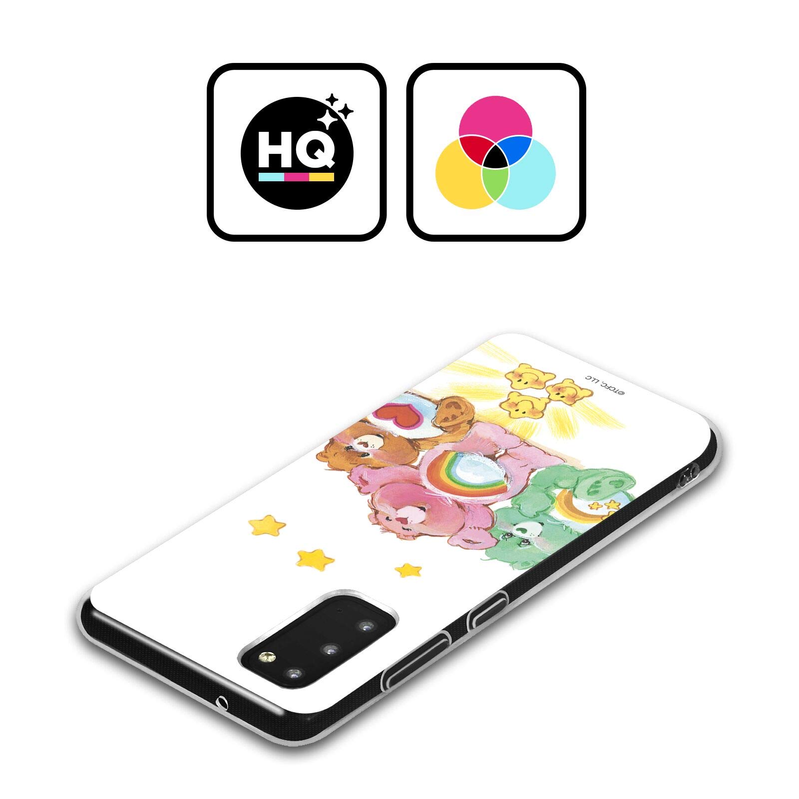 Head Case Designs Officially Licensed Care Bears Soft Gel Case for Samsung Galaxy S22 5G - Cute Protective Phone Cover for Kids, Teens & Fans
