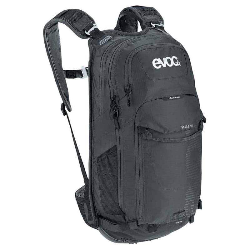 EVOC Stage 18L Hydration Pack - Lightweight Water Backpack for Hiking, Running & Cycling - Hydration Bladder Compatible for Outdoor Sports & Adventure