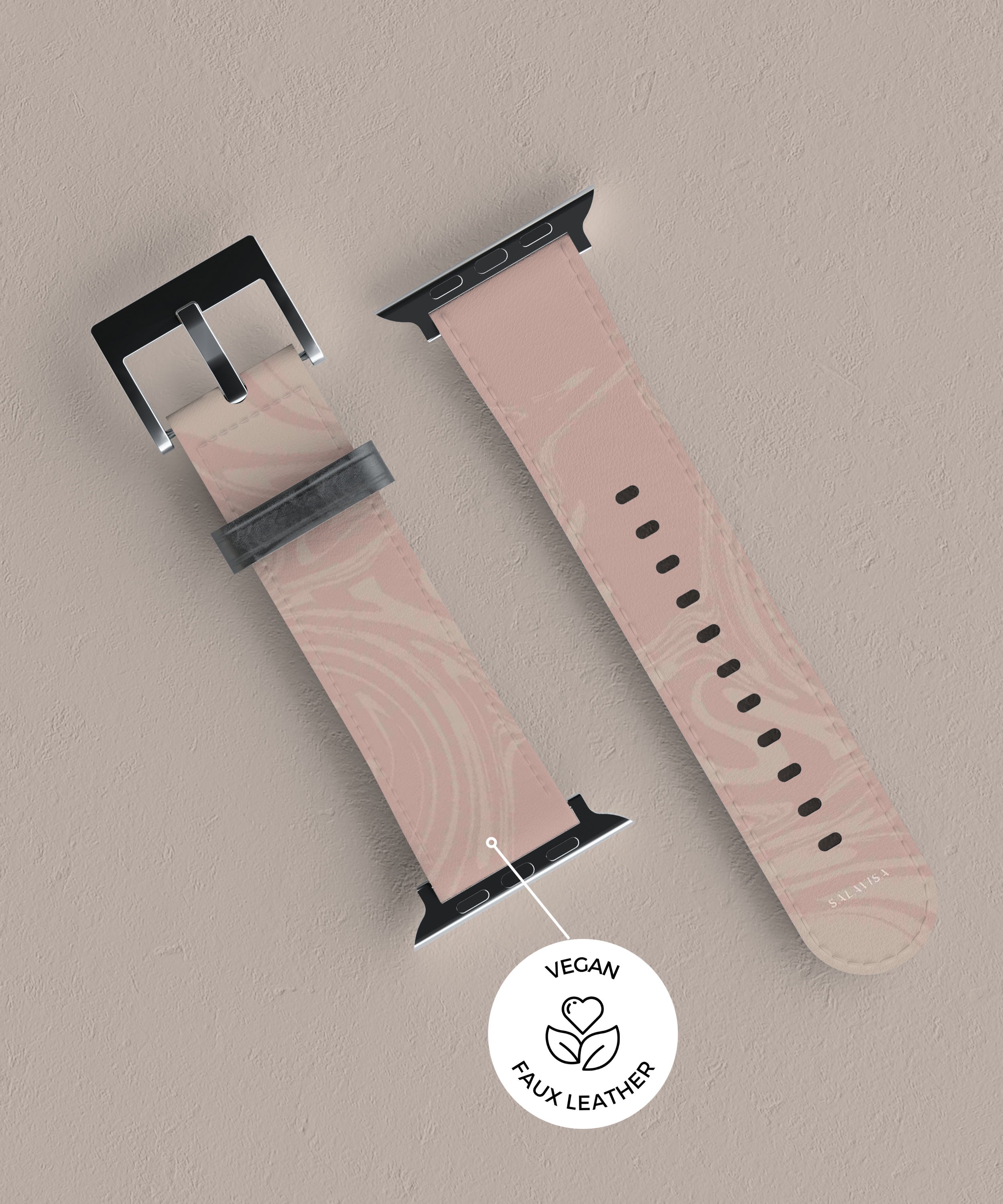Elegant Rose Swirl Apple Watch Band - Stylish & Durable Replacement Strap for Apple Watch Series 1-9 - Perfect for Workouts, Daily Wear & Special Occasions