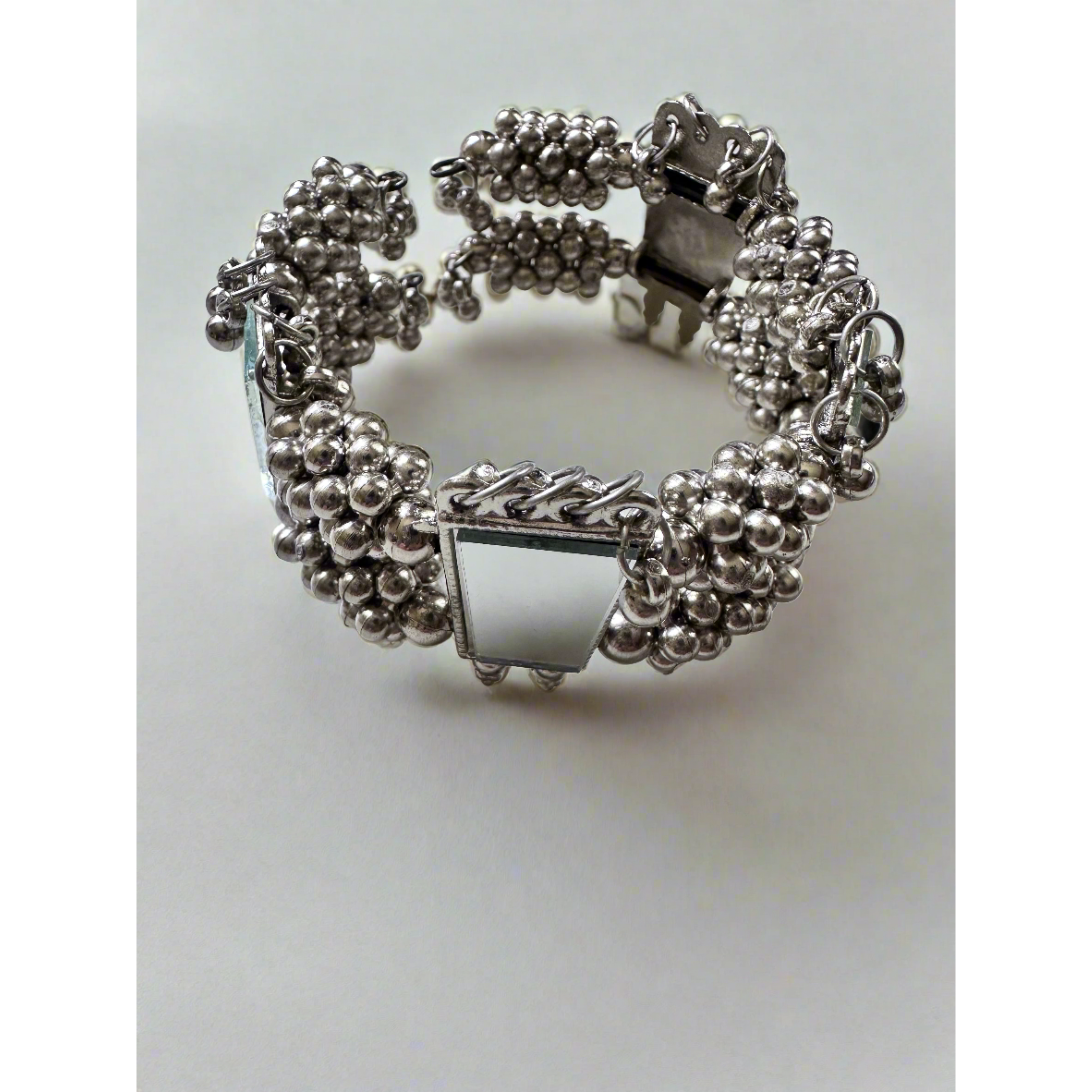 Oxidized Cuff Bracelet for Women - Vintage Boho Handmade Jewelry - Perfect for Weddings, Parties & Everyday Wear