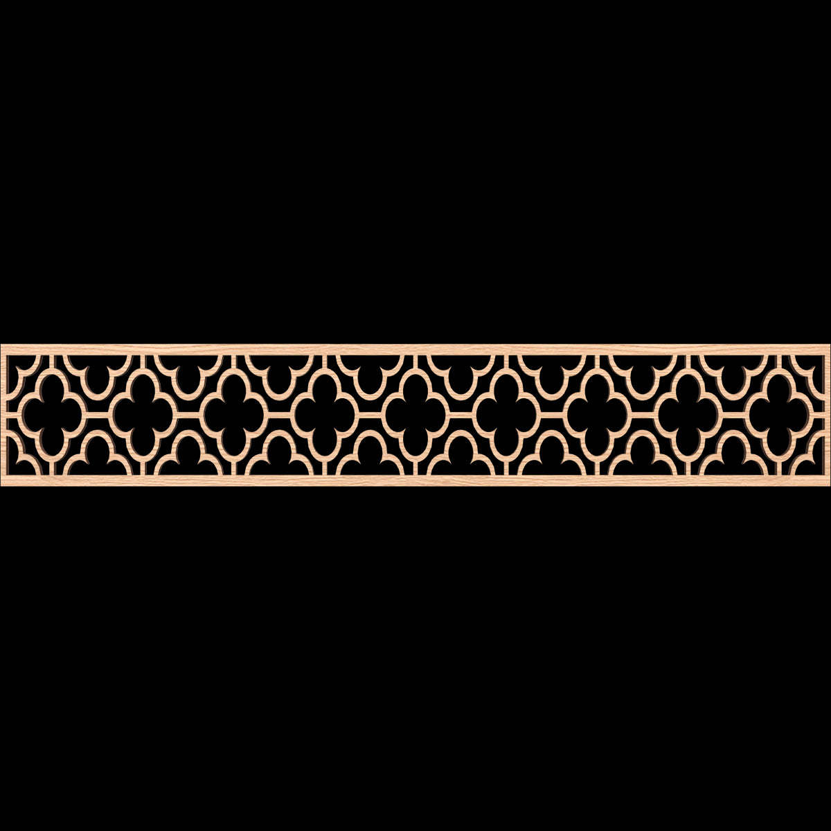 Chicago Fretwork Moulding - Decorative Wood Trim for Home & Furniture | Perfect for DIY Projects, Wall Paneling, and Cabinet Accents