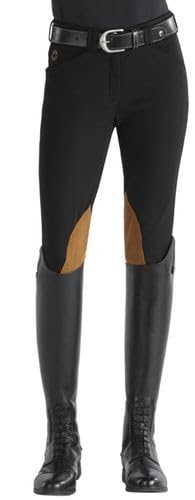 Dover Saddlery Ladies' Wellesley Classic Legacy Knee-Patch Breech - Equestrian Riding Pants for Women - Perfect for Horseback Riding, Dressage & Show Jumping