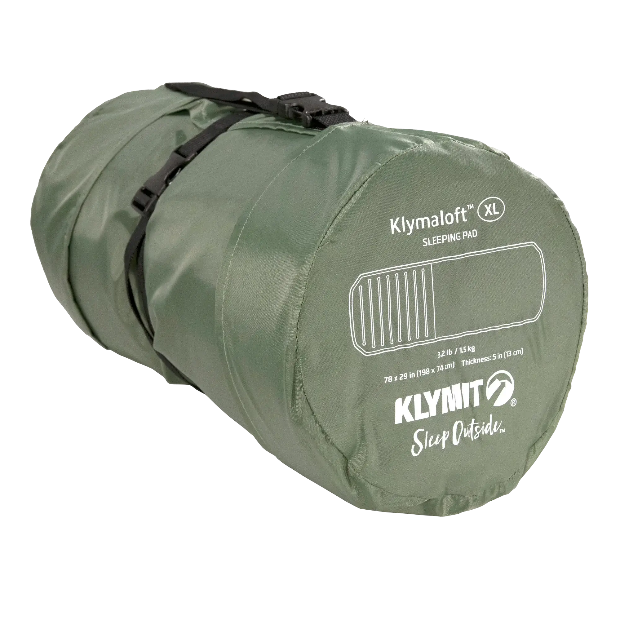 Klymaloft™ Ultra-Lightweight Inflatable Sleeping Pad - Portable Camping Mattress for Backpacking, Hiking & Outdoor Adventures