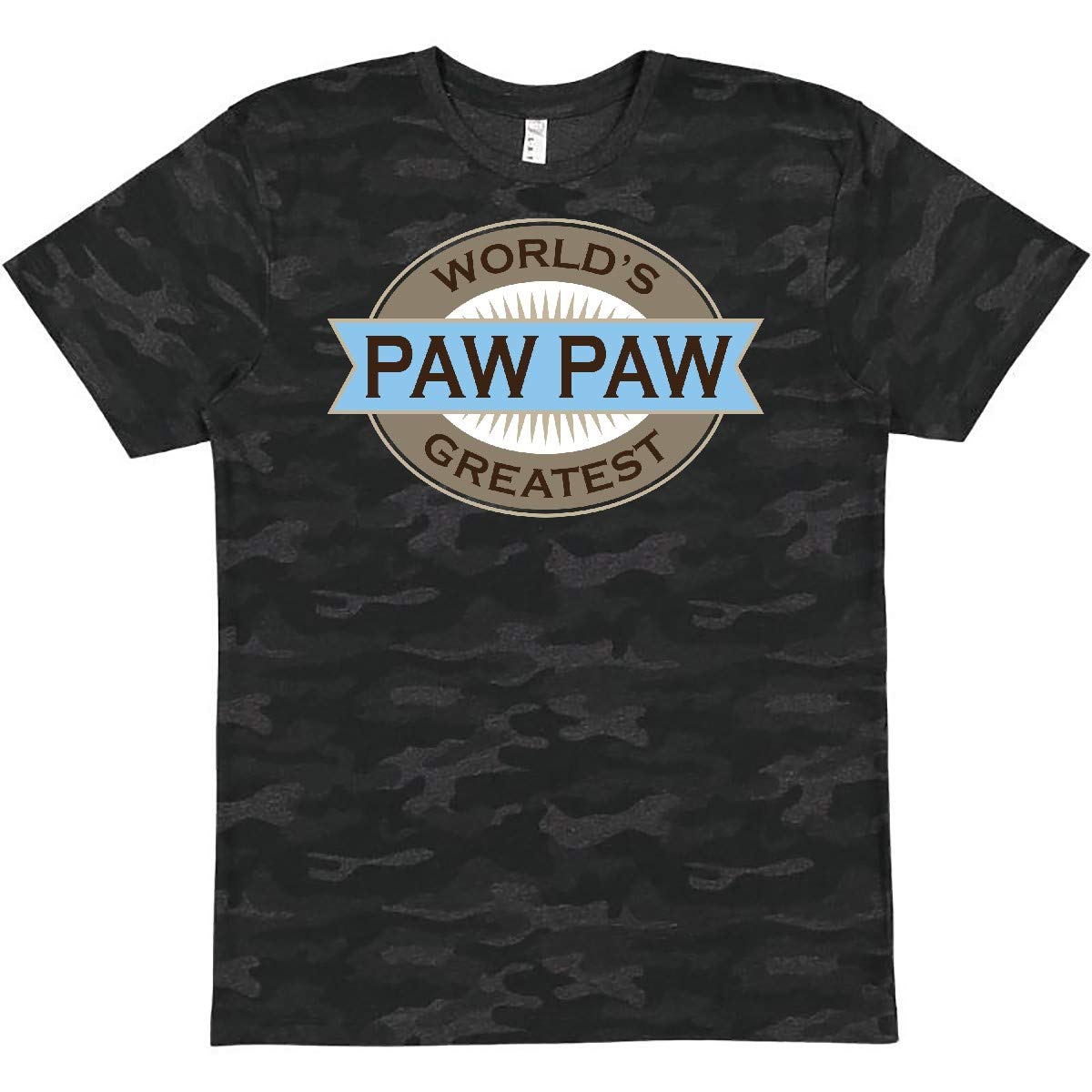 Inktastic Paw Paw (World's Greatest) Graphic T-Shirt - Funny Pet Lover Tee for Men & Women - Perfect Gift for Dog Owners & Animal Enthusiasts